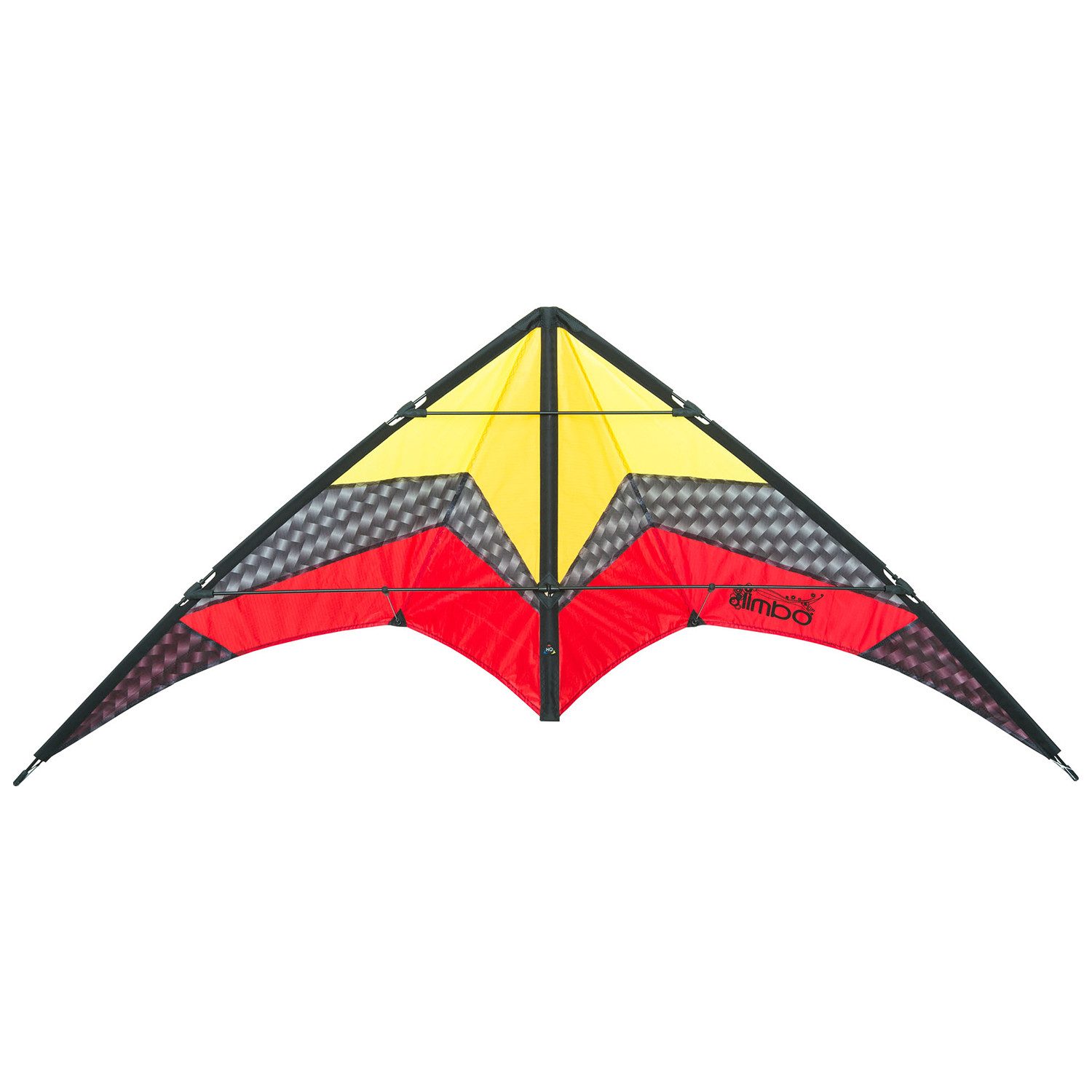 HQ Flug-Drache HQ Lenkdrachen Limbo II – Robuster Allround-Drachen ab 10 Jahren, (1-tlg), Der robuste Allrounder für Einsteiger