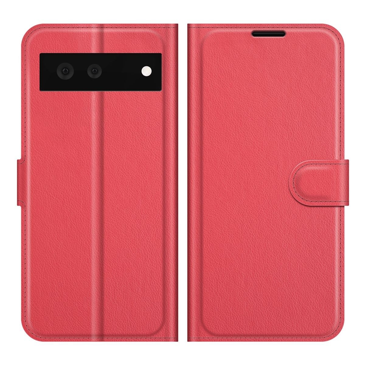 König Design Handyhülle Google Pixel 6, Schutzhülle Schutztasche Case Cover Etuis Wallet Klapptasche Bookstyle