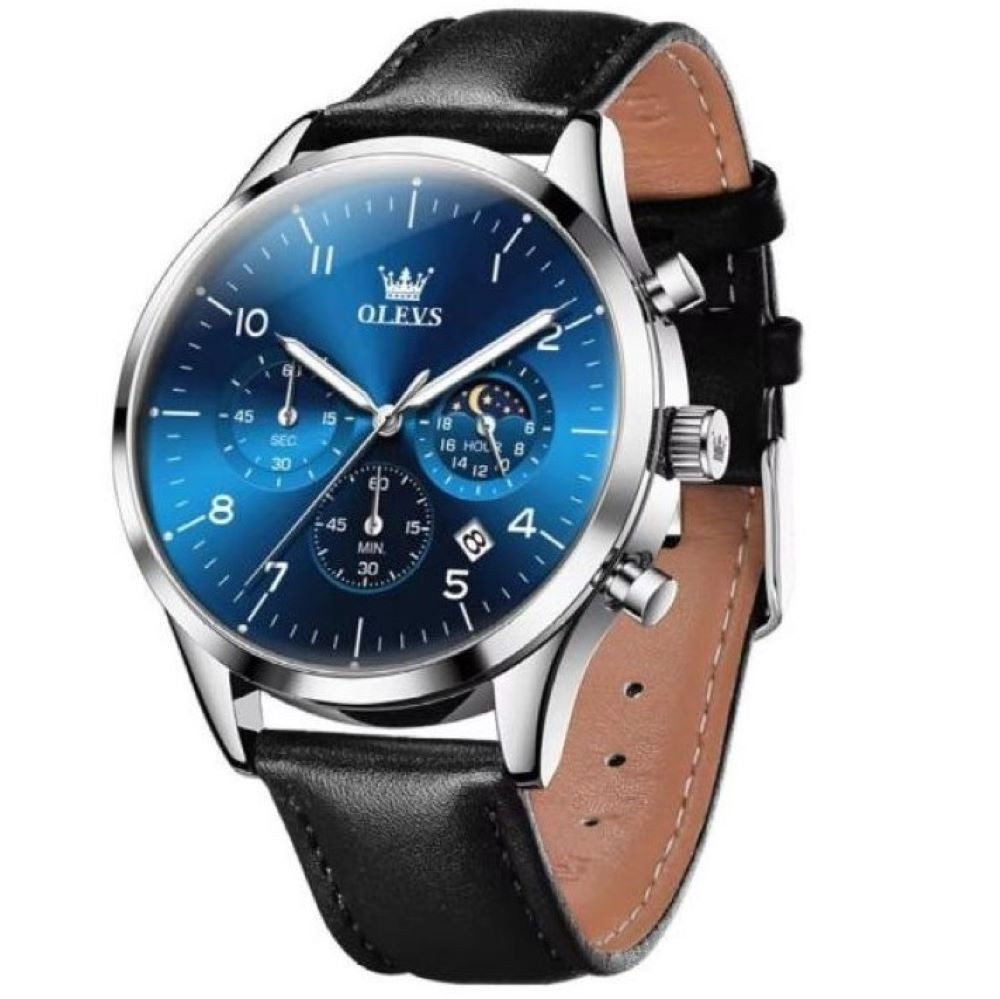 OLEVS Quarzuhr OLEVS Luxus Herrenuhr Chronograph günstig online kaufen