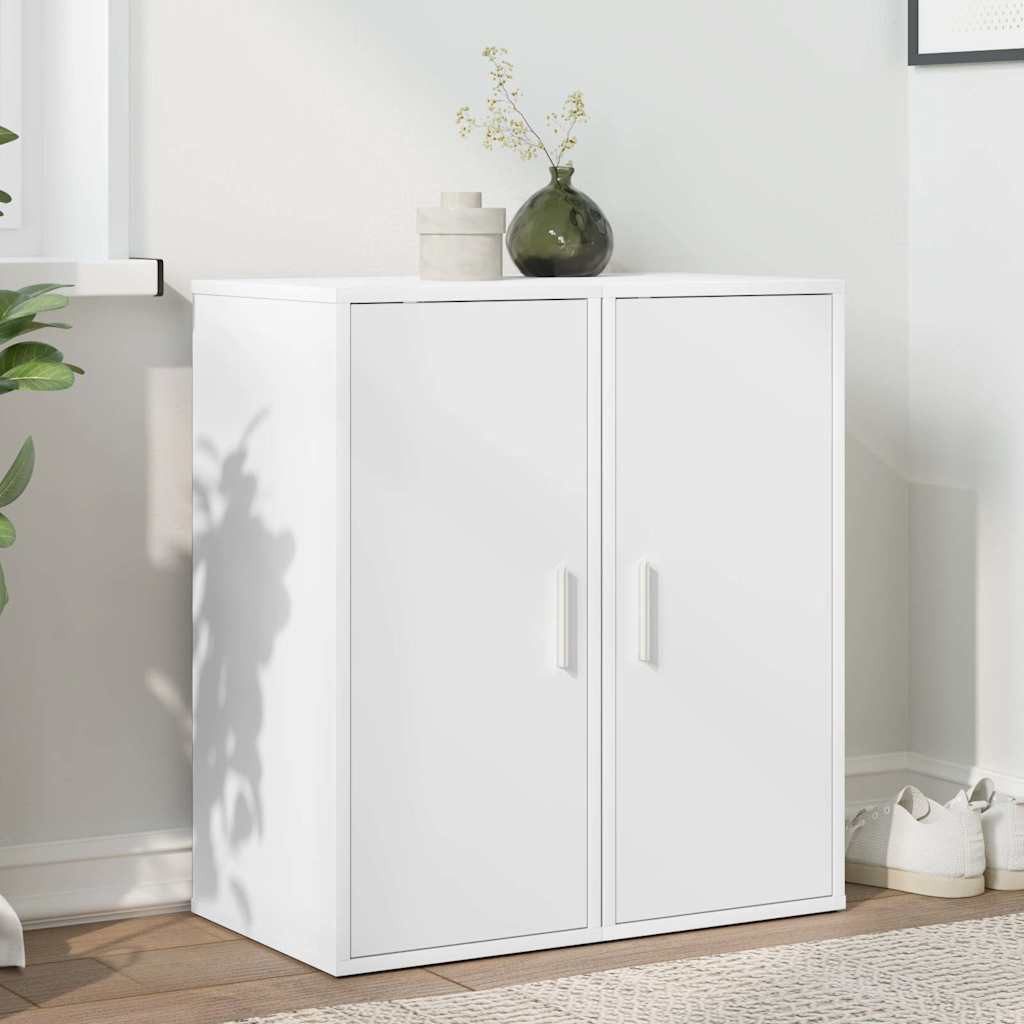 furnicato Schuhschrank Weiß 32 x 35 x 70 cm aus Holzwerkstoff (1-St)