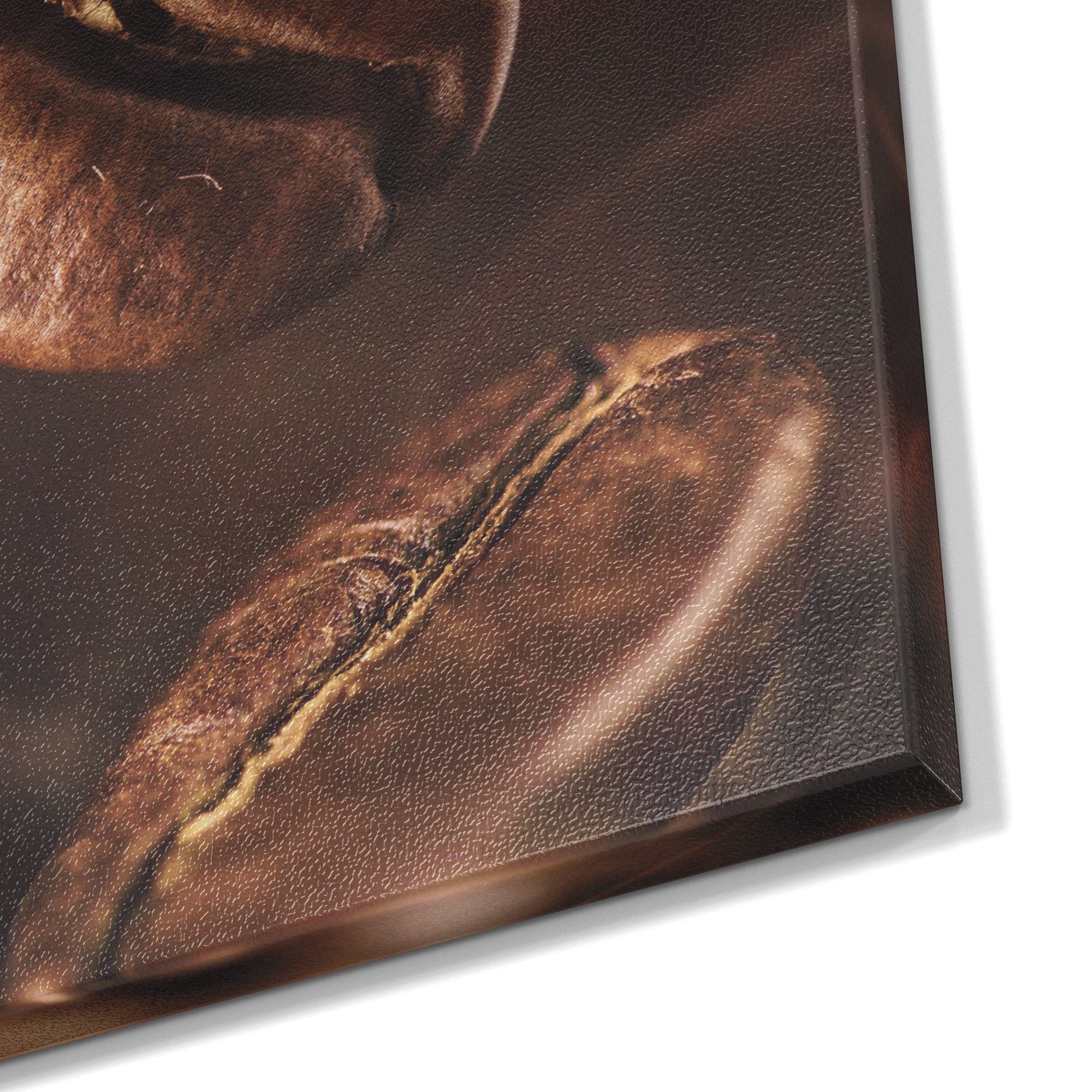 DEQORI Magnettafel 'Duftende Kaffeebohnen', Metall Whiteboard für alle Magnete, Magnetboard magnetisch