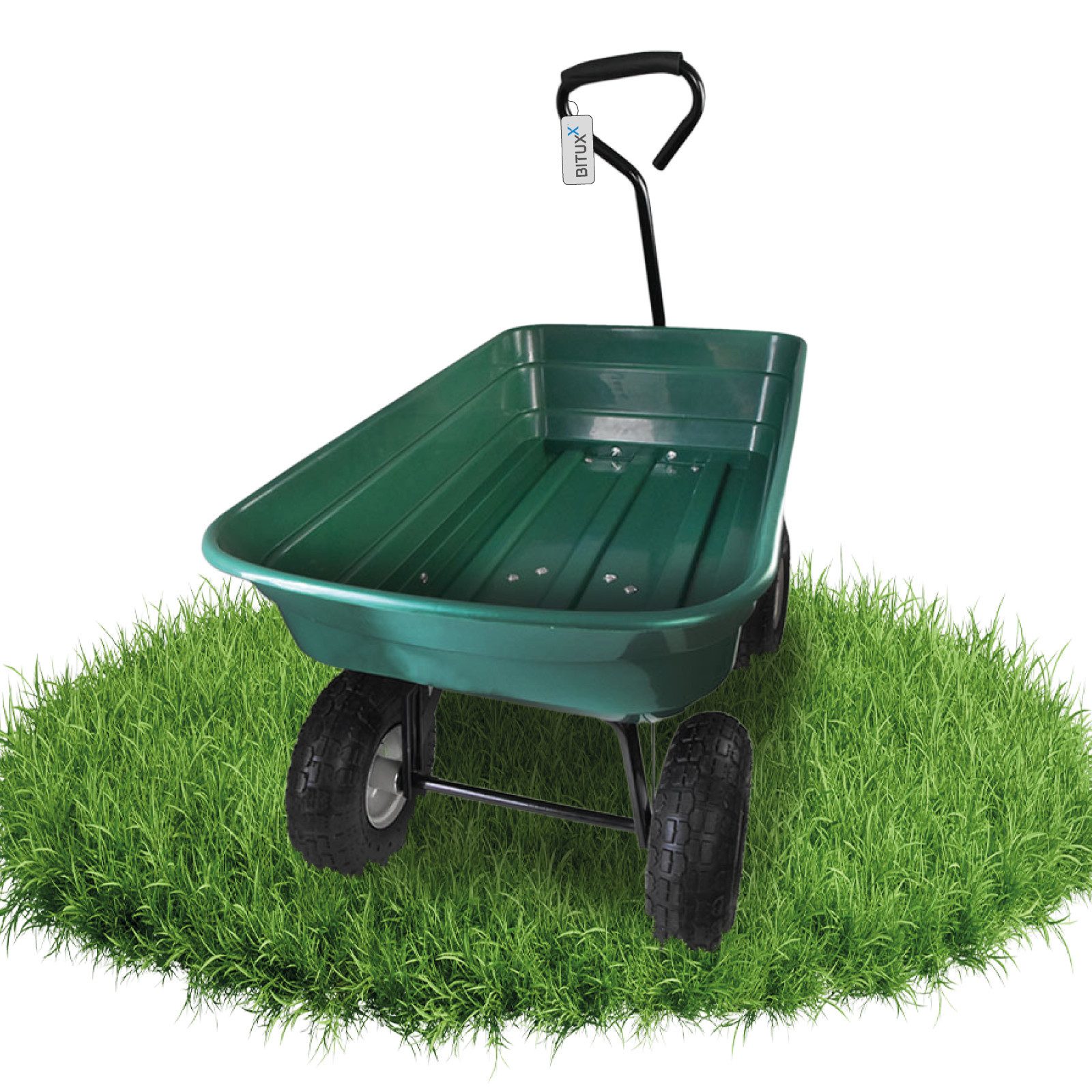 Bituxx Bollerwagen Bituxx Gartenwagen mit Kippfunktion (MS-19198)