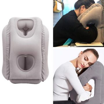 GelldG Reisekissen Aufblasbare Nackenkissen Flugzeug Reise, Inflatable Travel Pillow