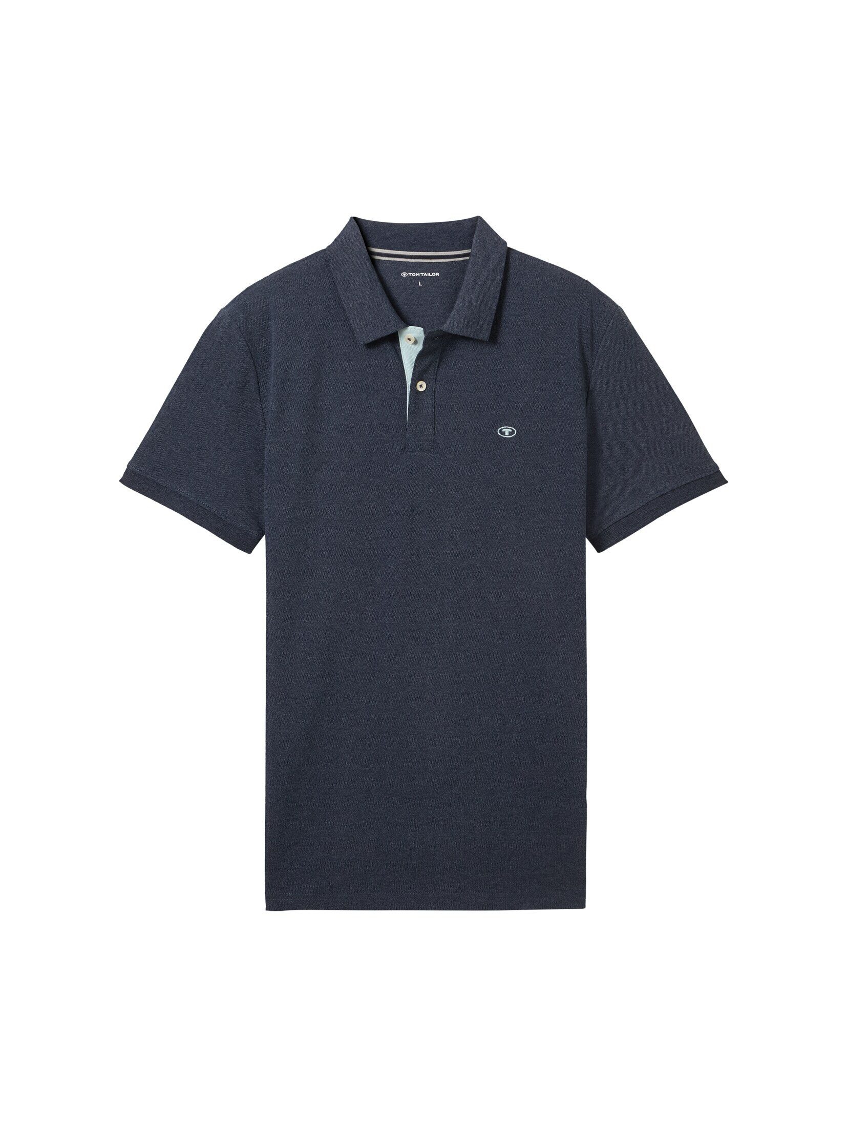 sky captain blue white melange