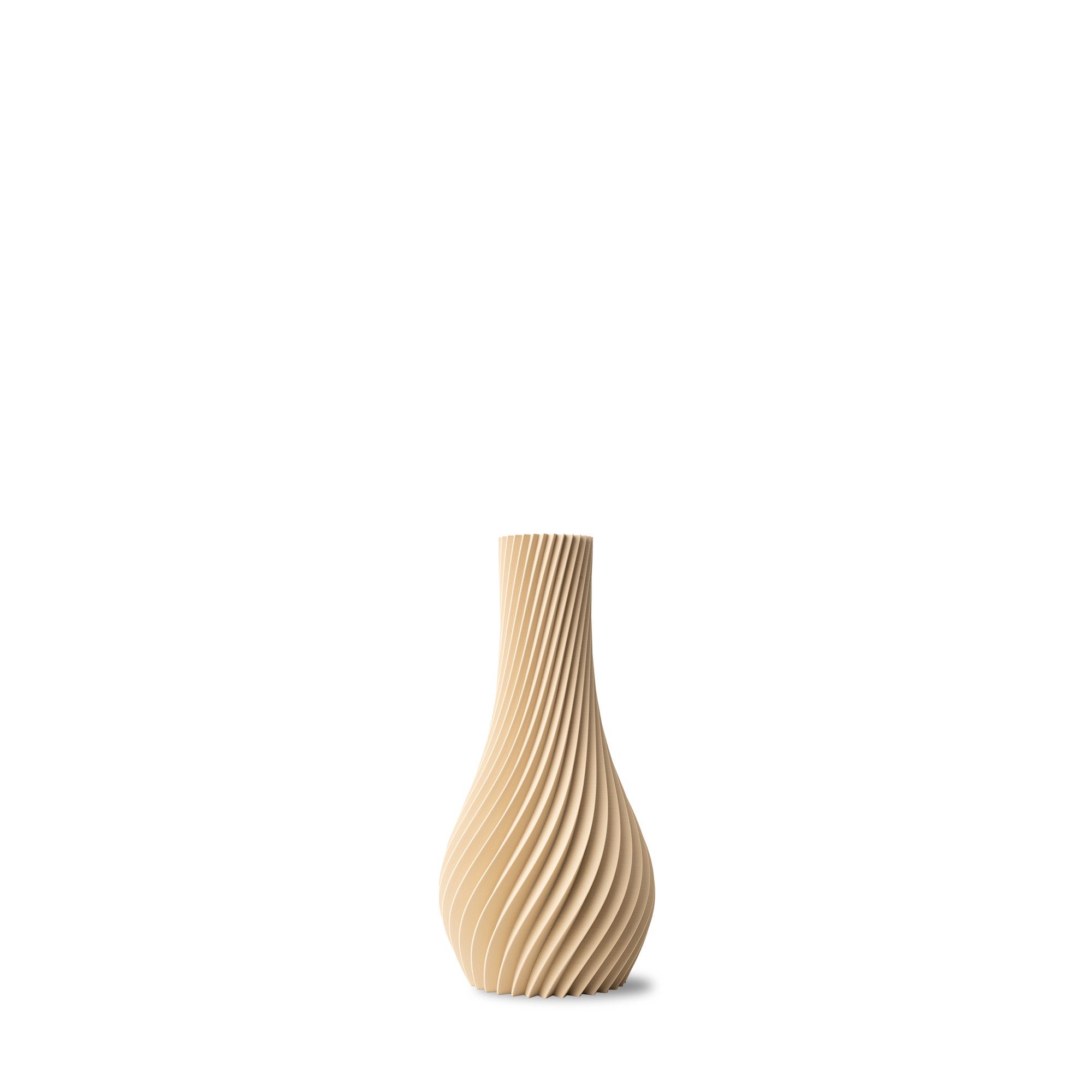 natumo Tischvase Vase Longi Beige 12 cm