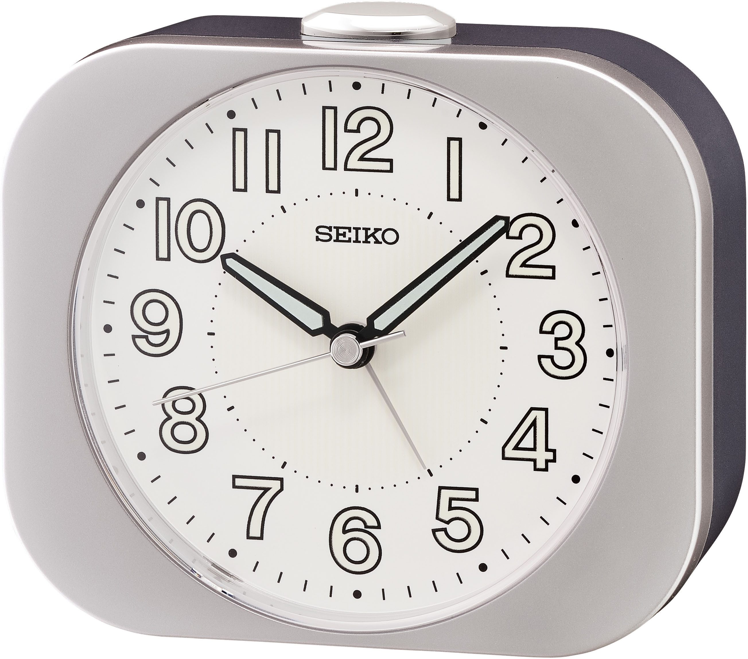 Seiko Quarzwecker Wecker, Leuchtzeiger, Schlummerfunktion, Schlafzimmer, Ge günstig online kaufen
