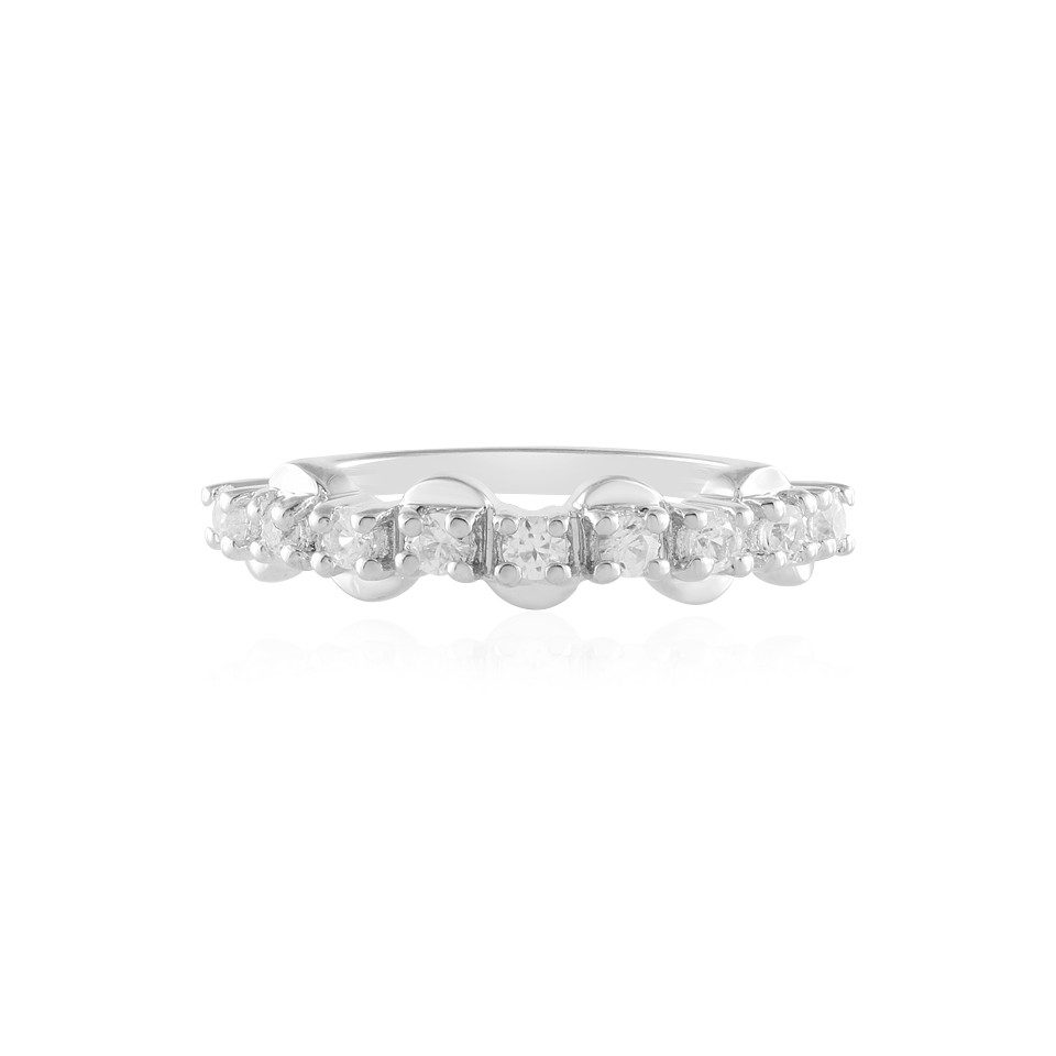 Cavill Silberring Kambodschanischer Zirkon Sterling Silber günstig online kaufen