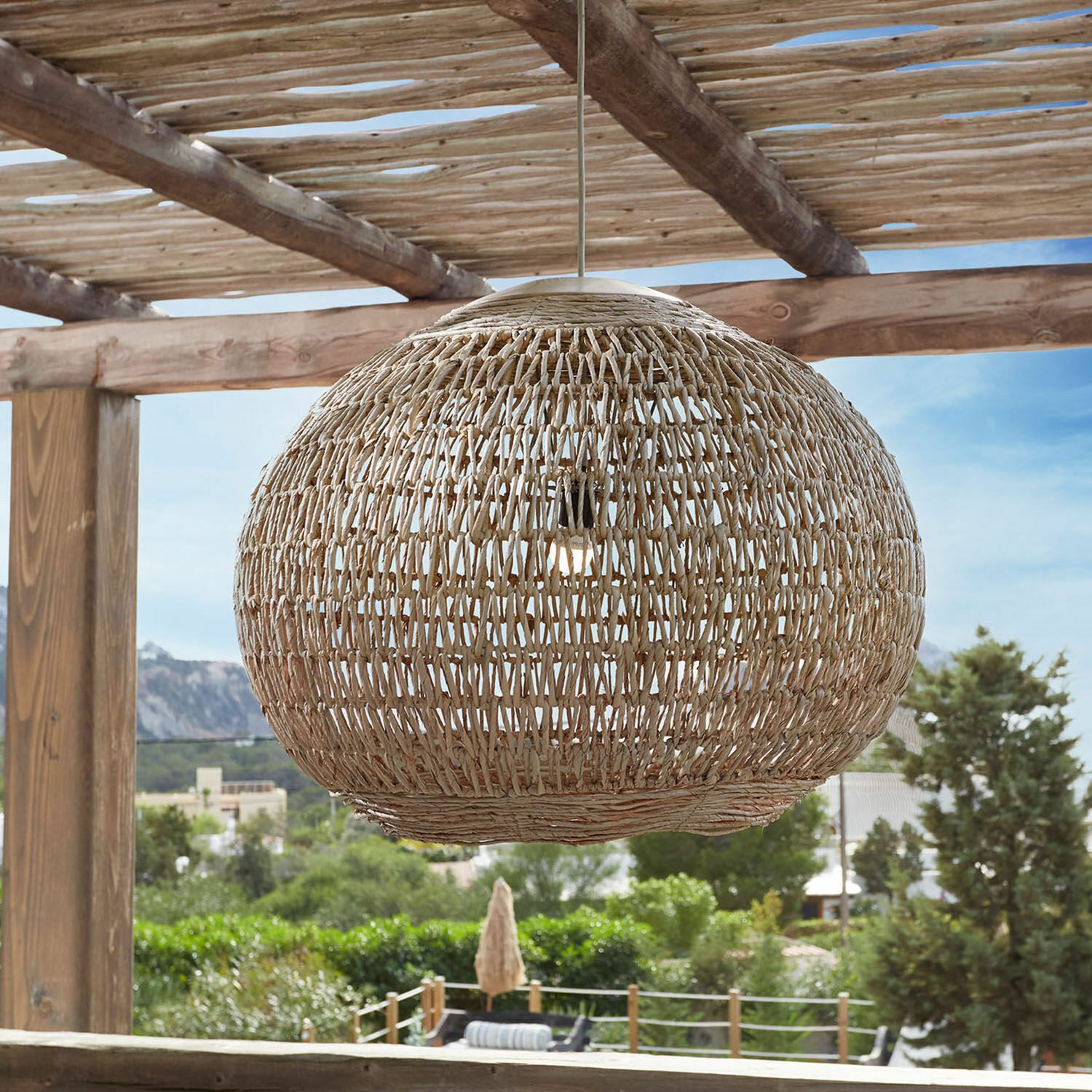 Mirabeau Lampenschirm Lampenschirm Fexilor braun