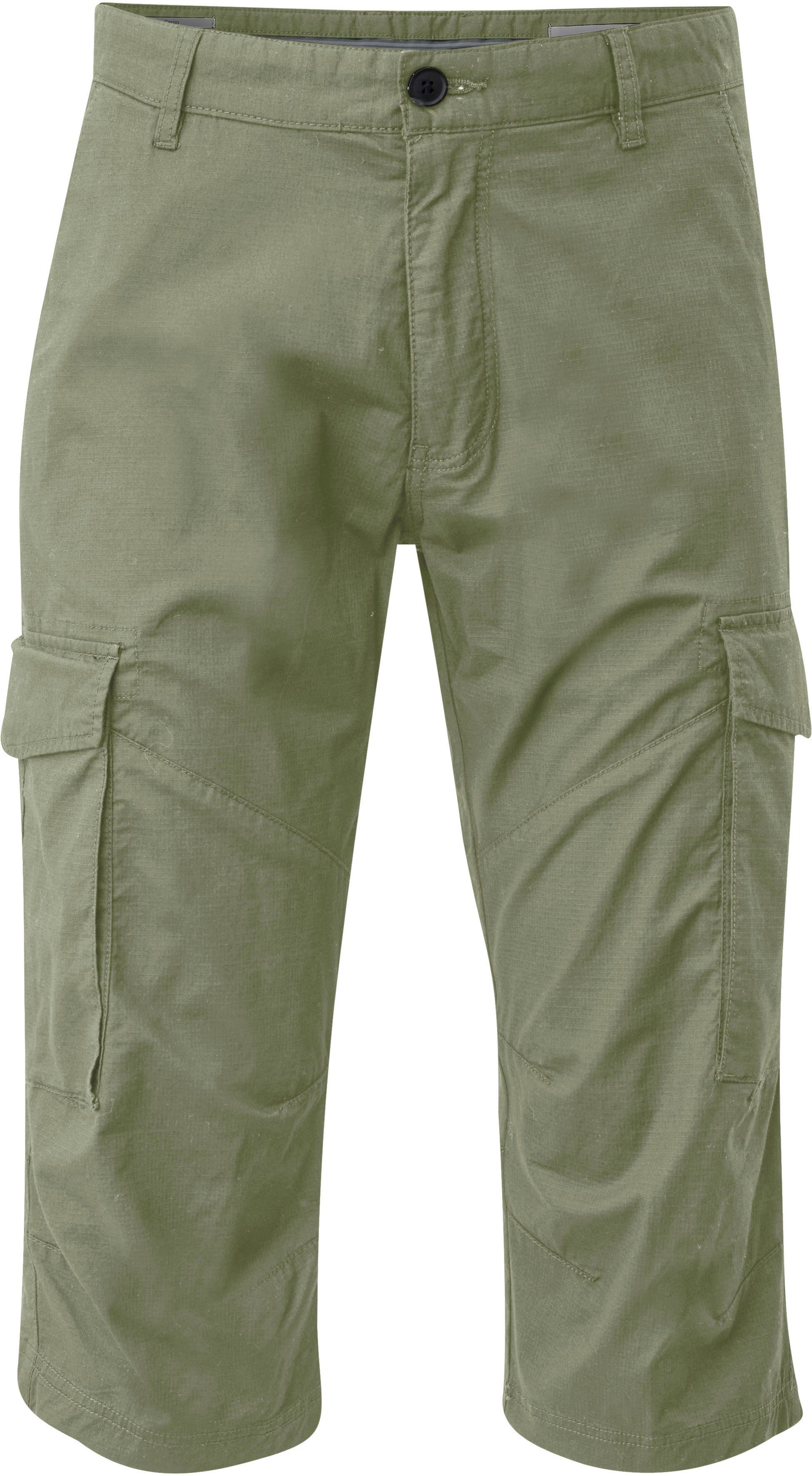 s.Oliver Bermudas mit Cargotaschen green