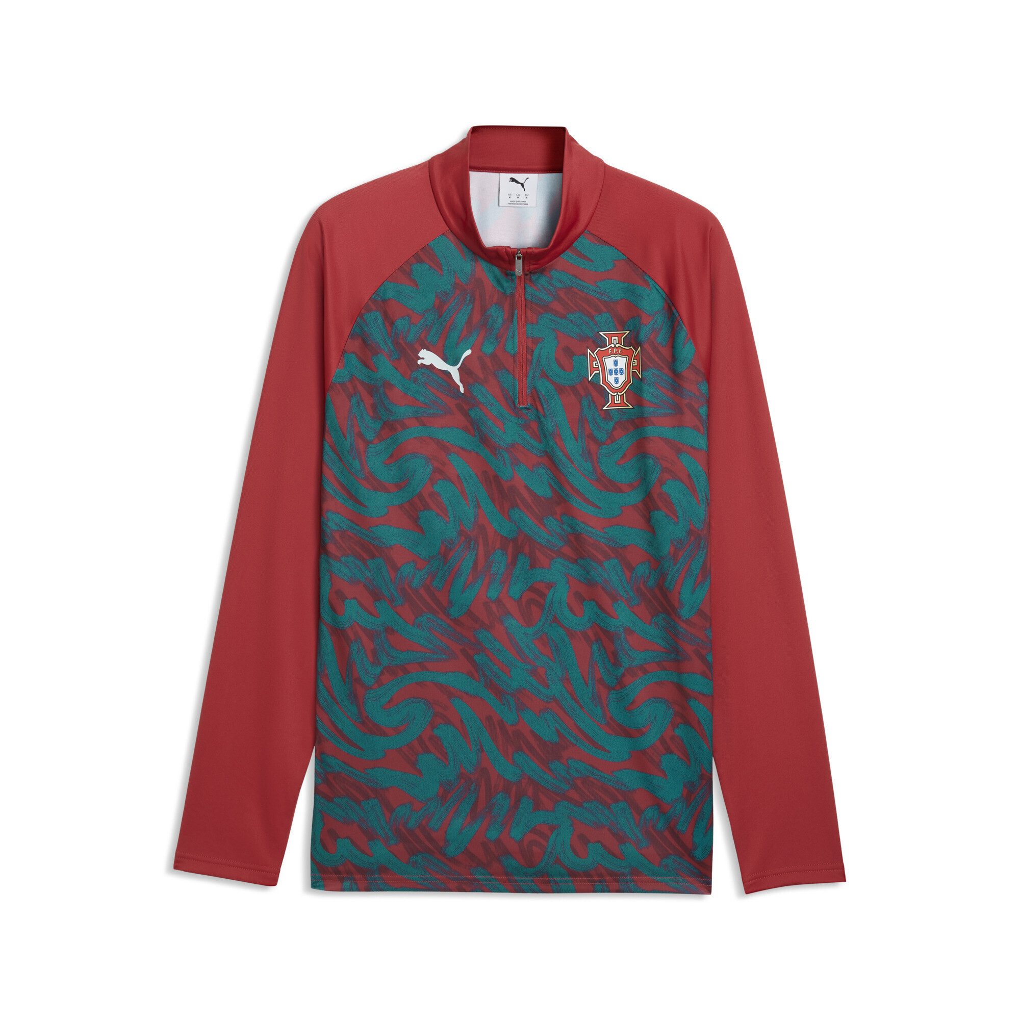T-Shirt Portugal Aufwärmoberteil Herren