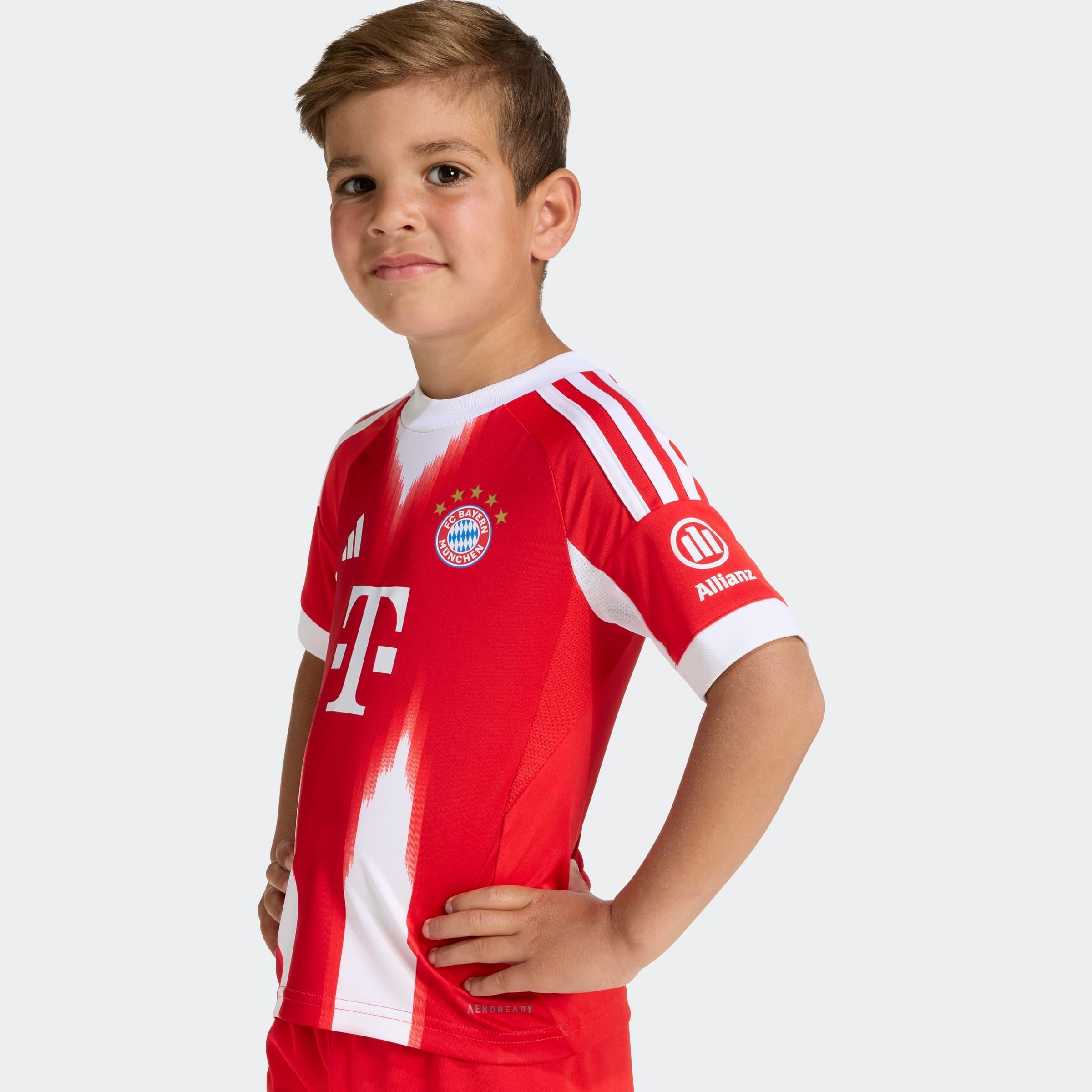 adidas Performance Trainingsanzug FC BAYERN MÜNCHEN 25/26 KIDS MINI-HEIMAUSRÜSTUNG (2-tlg)