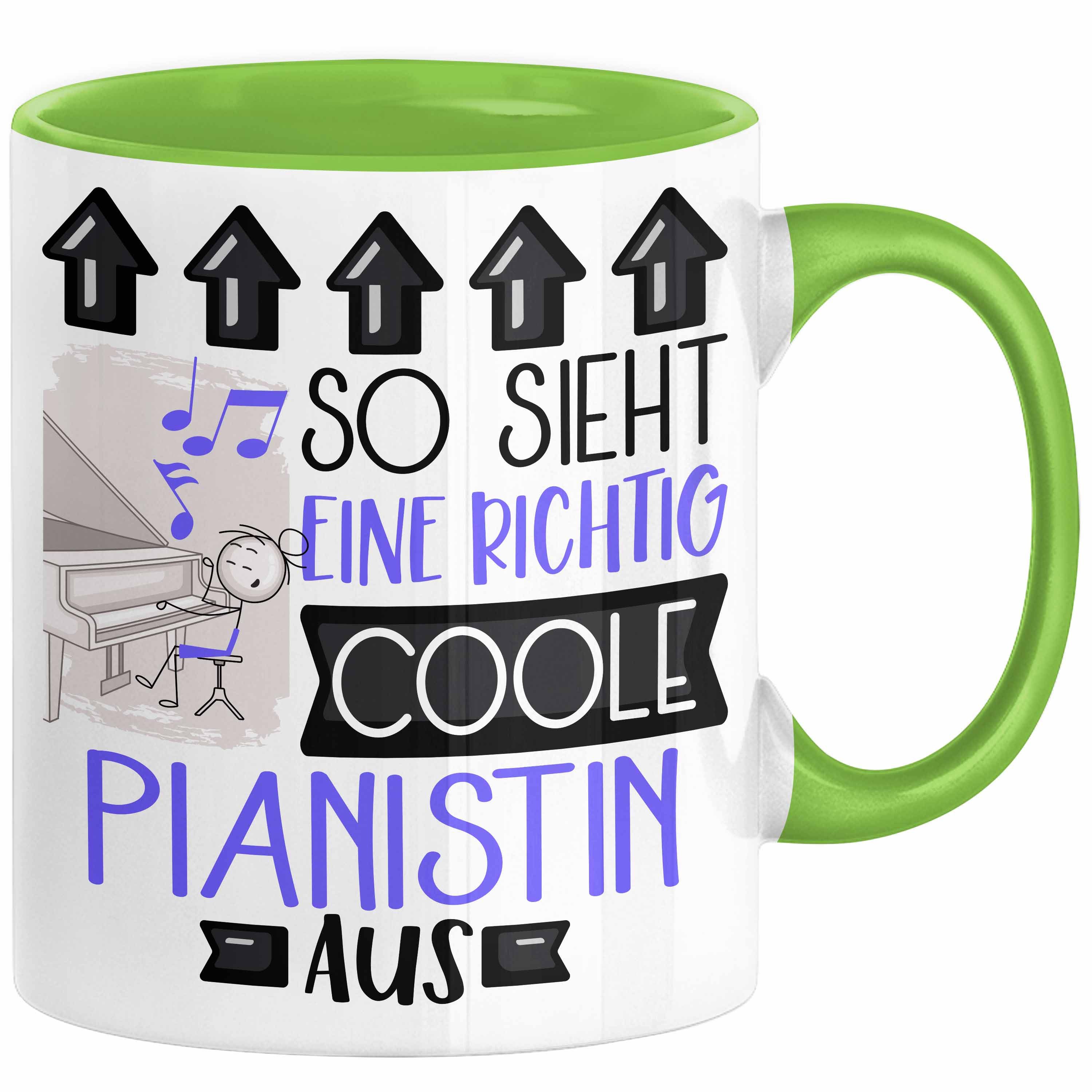 Tasse Pianistin Geschenk Tasse Geschenkidee für Pianistin Geburtstag Weihnac