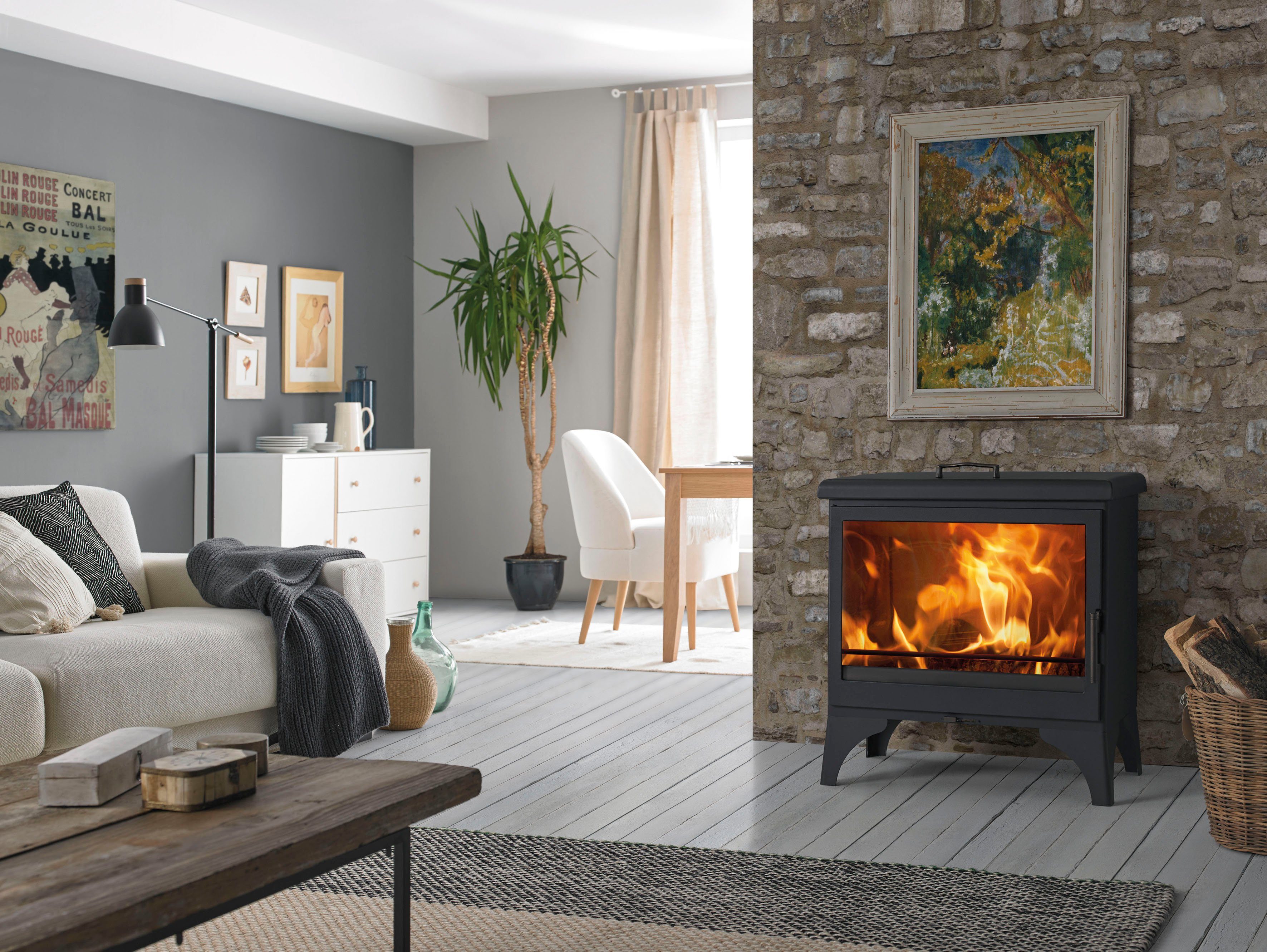 Panadero Kaminofen Kaminofen Boheme Ecodesign, 9,8 kW, Zeitbrand günstig online kaufen