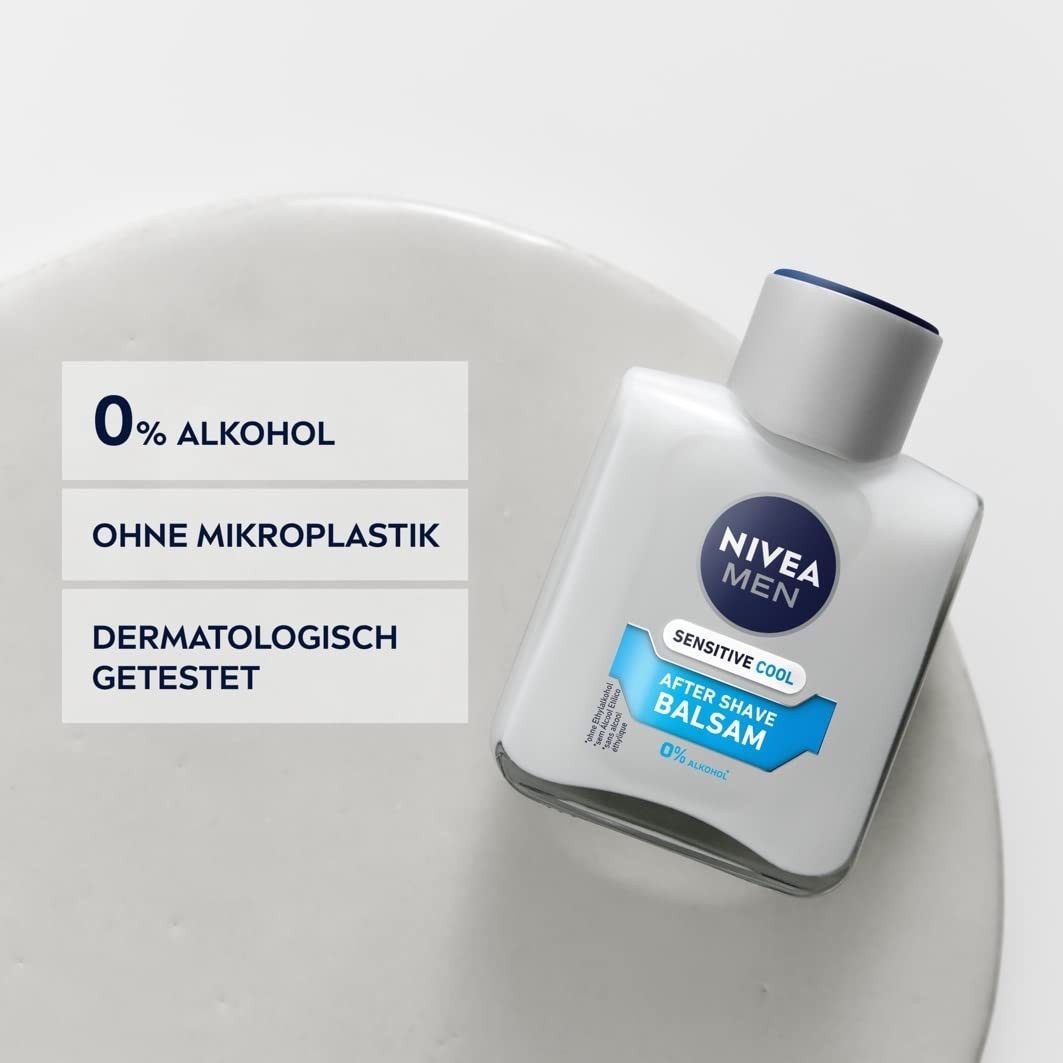 Nivea After-Shave Balsam Sensitive Cool After Shave BALSAM, 100 ml, 1-tlg.