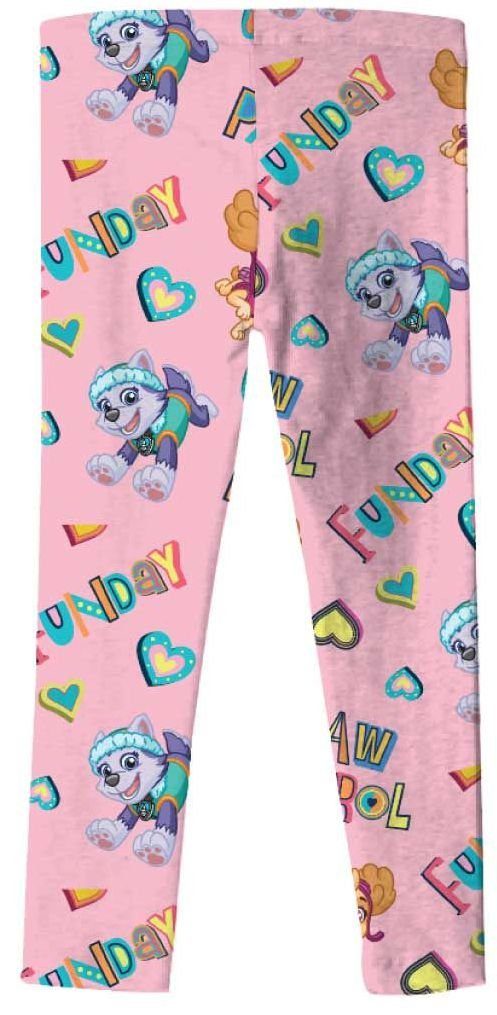 PAW PATROL Leggings PAW PATROL Mädchen Leggings Mädchenhose Kinder rosa + pink Hosen Leggins Gr.92 98/104 110/116 122/128