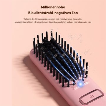 Bifurcation Glätt- und Lockenstab Tragbar für Menschen mit glatten und lockigen Haarunreinheiten