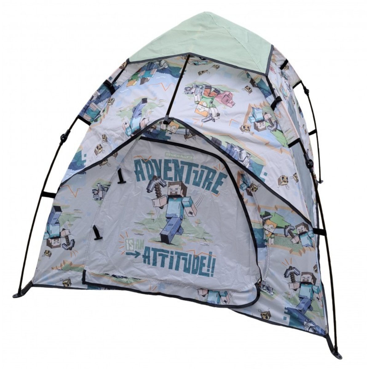 Minecraft Spielzelt - Kinder Zelt Indoor Outdoor 135,5 x 135,5 x 105 cm (1-tlg)