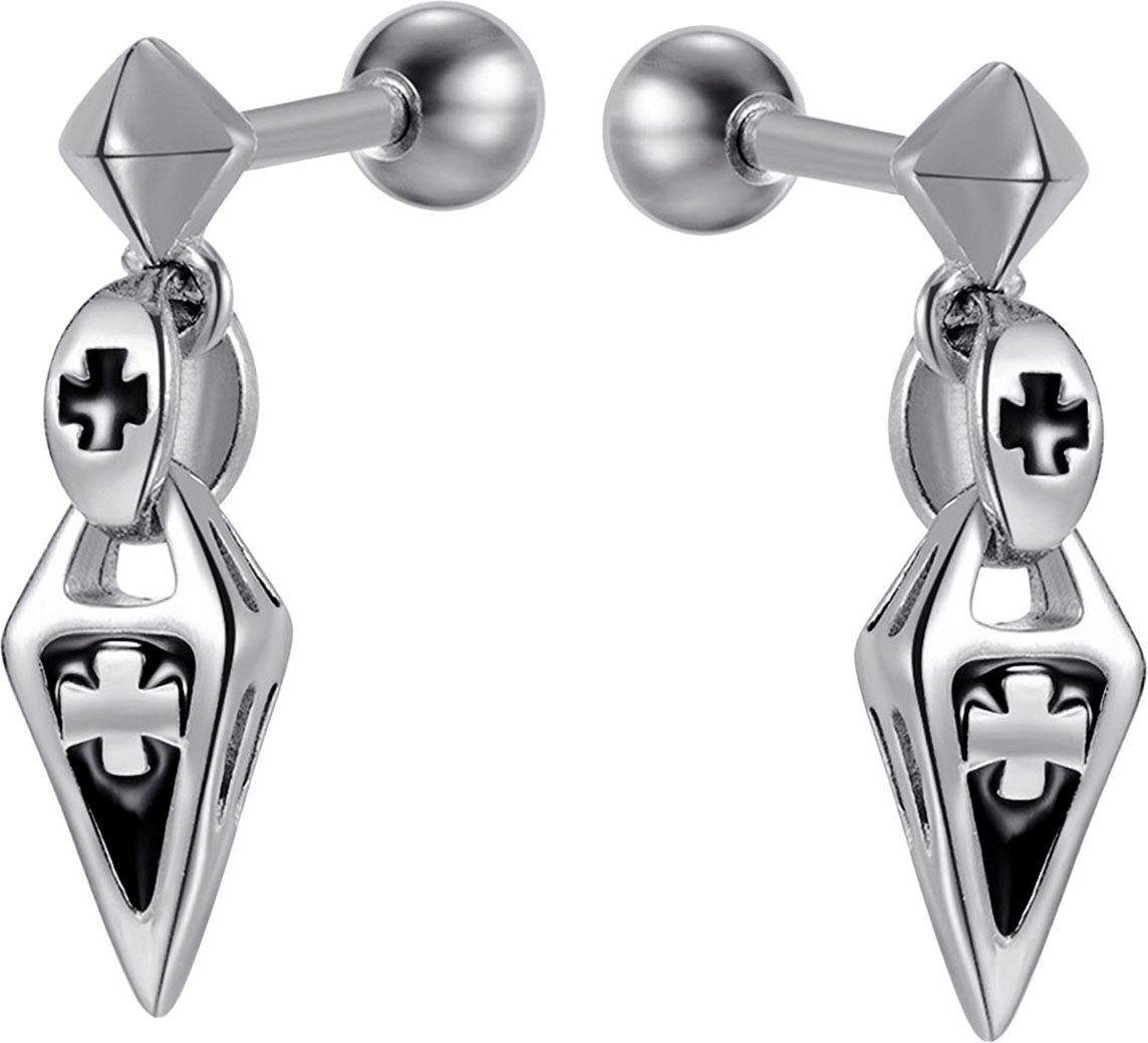 Paar Ohrstecker Schmuck Geschenk Edelstahl Ohrschmuck Ohrringe Classic