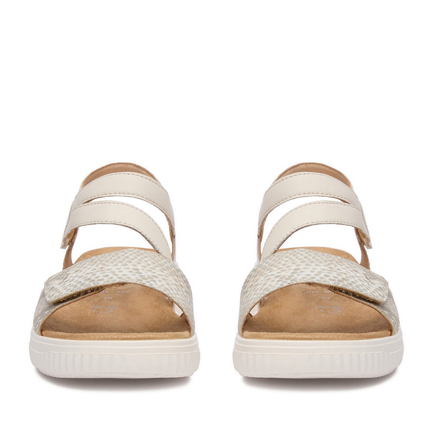 Remonte Remonte Damen-Sandalen Beige Sandale