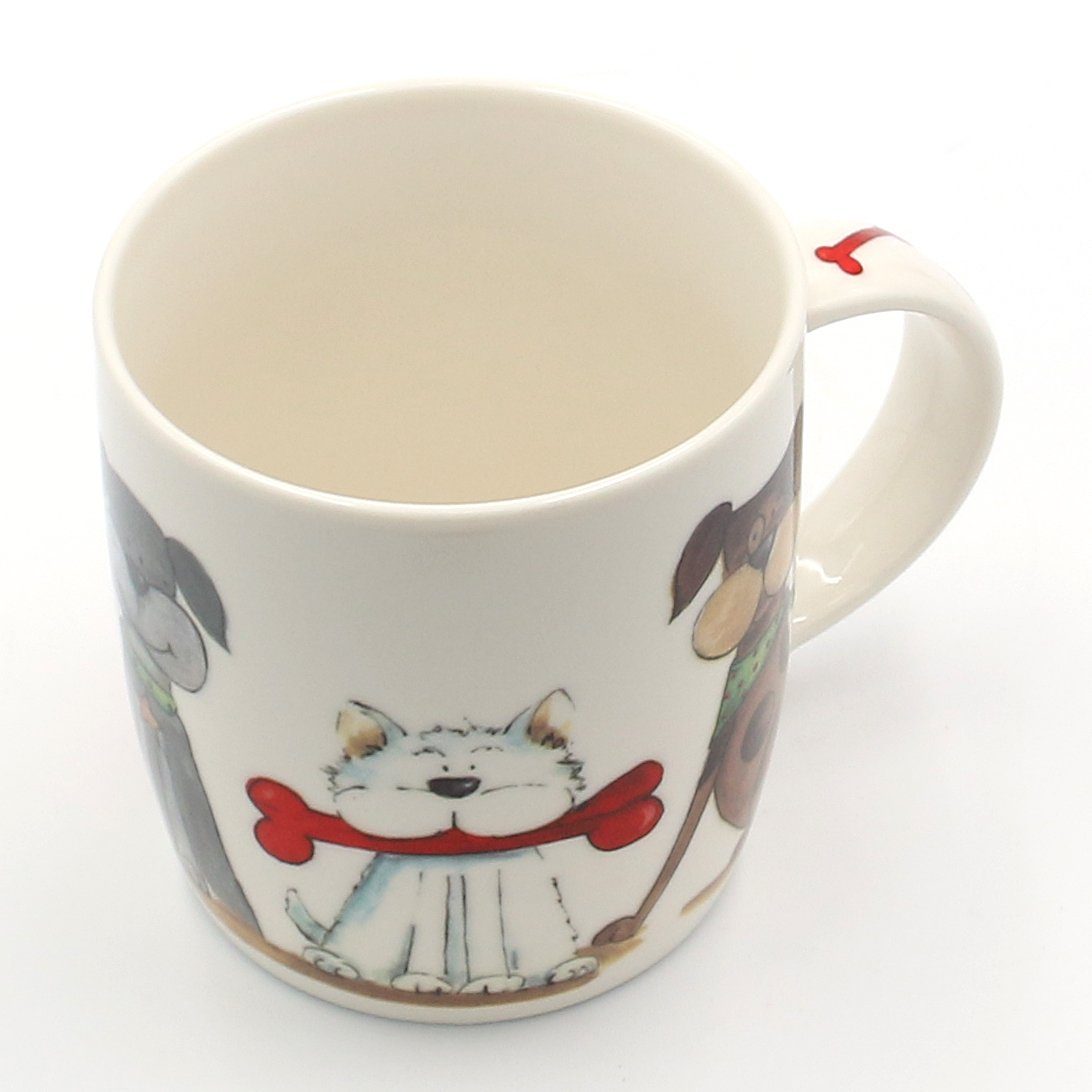 Dekohelden24 Kaffeebecher In Fußball-Form – Keramik, Ca. 10 Cm Hoch, 400 Ml, Schwarz-weiß, Spülmaschinengeeignet