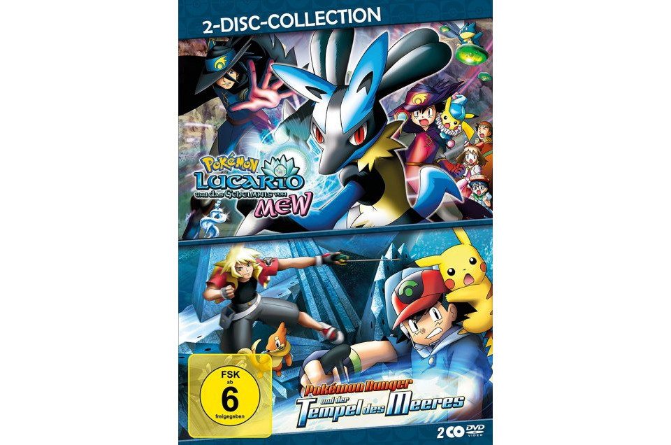 DVD Pokémon 2-Disc-Collection - Film 08 & 09