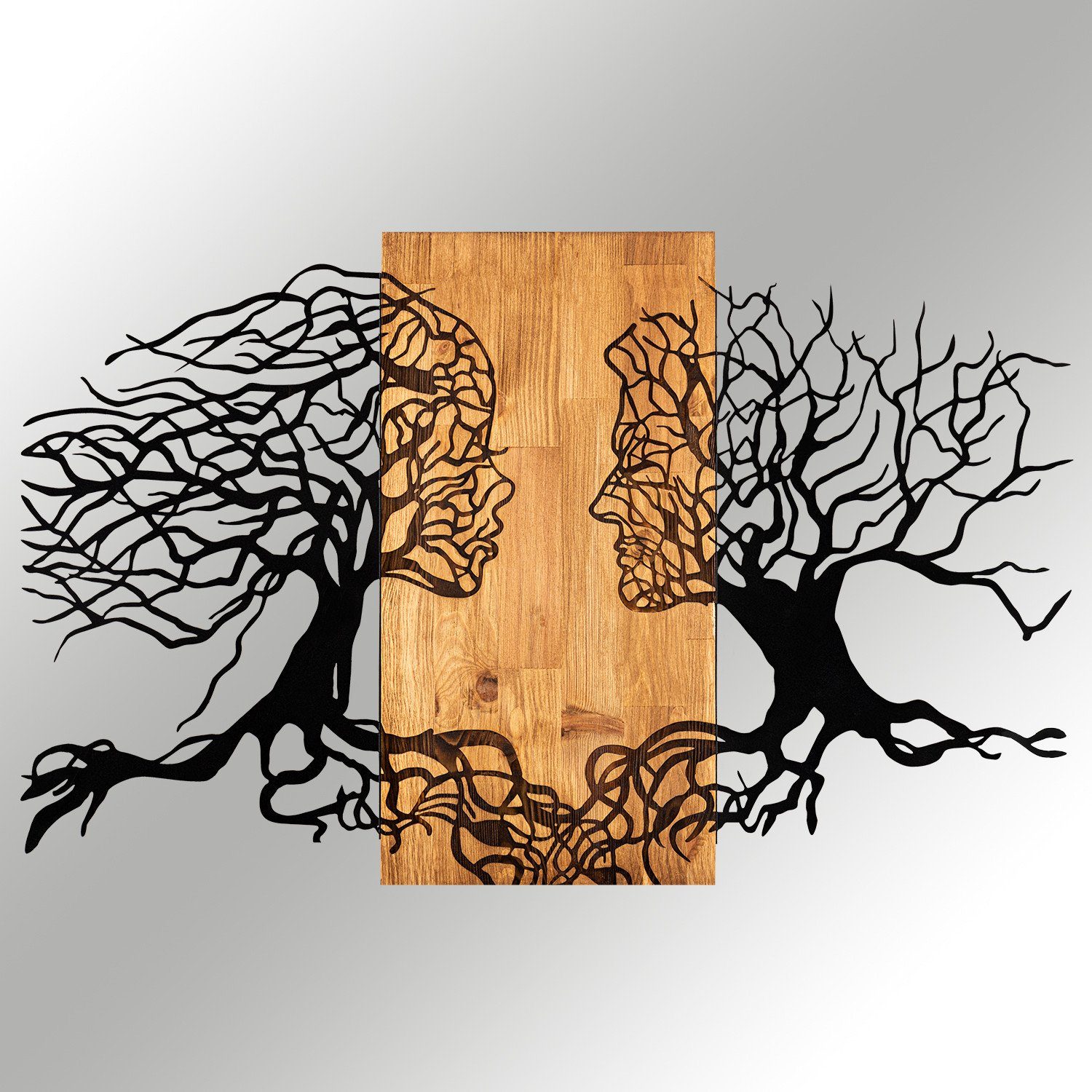 Wallity Wanddekoobjekt 100% METAL (Thickness: 1,2 günstig online kaufen