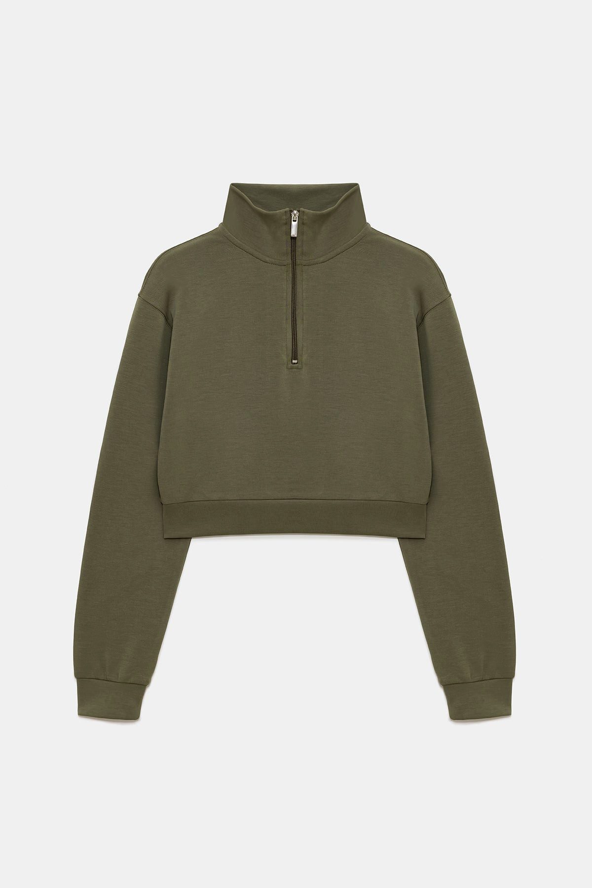No Matter What Kapuzensweatshirt Sweatshirt mit halbem Reißverschluss