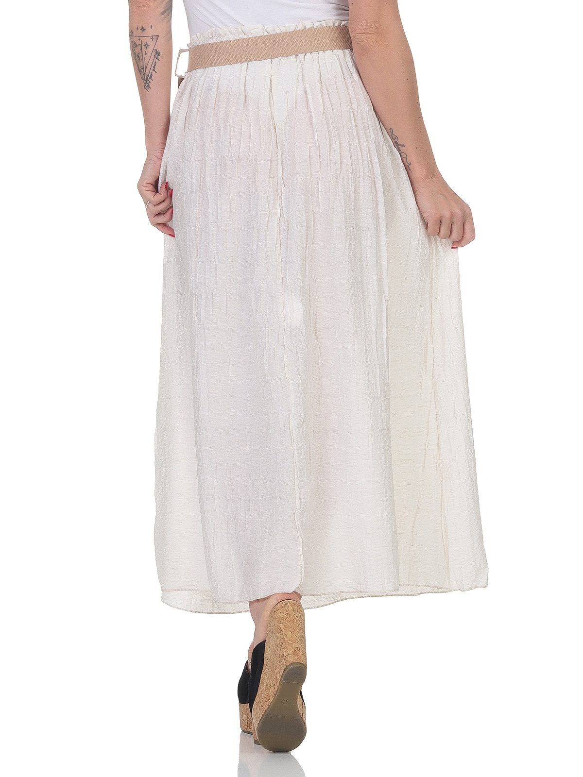 simaranda Sommerrock Damen Rock 31262 36-40 Beige