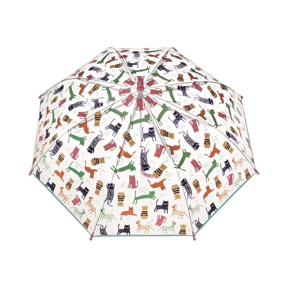 Playshoes Stockregenschirm Regenschirm Katzen Allover