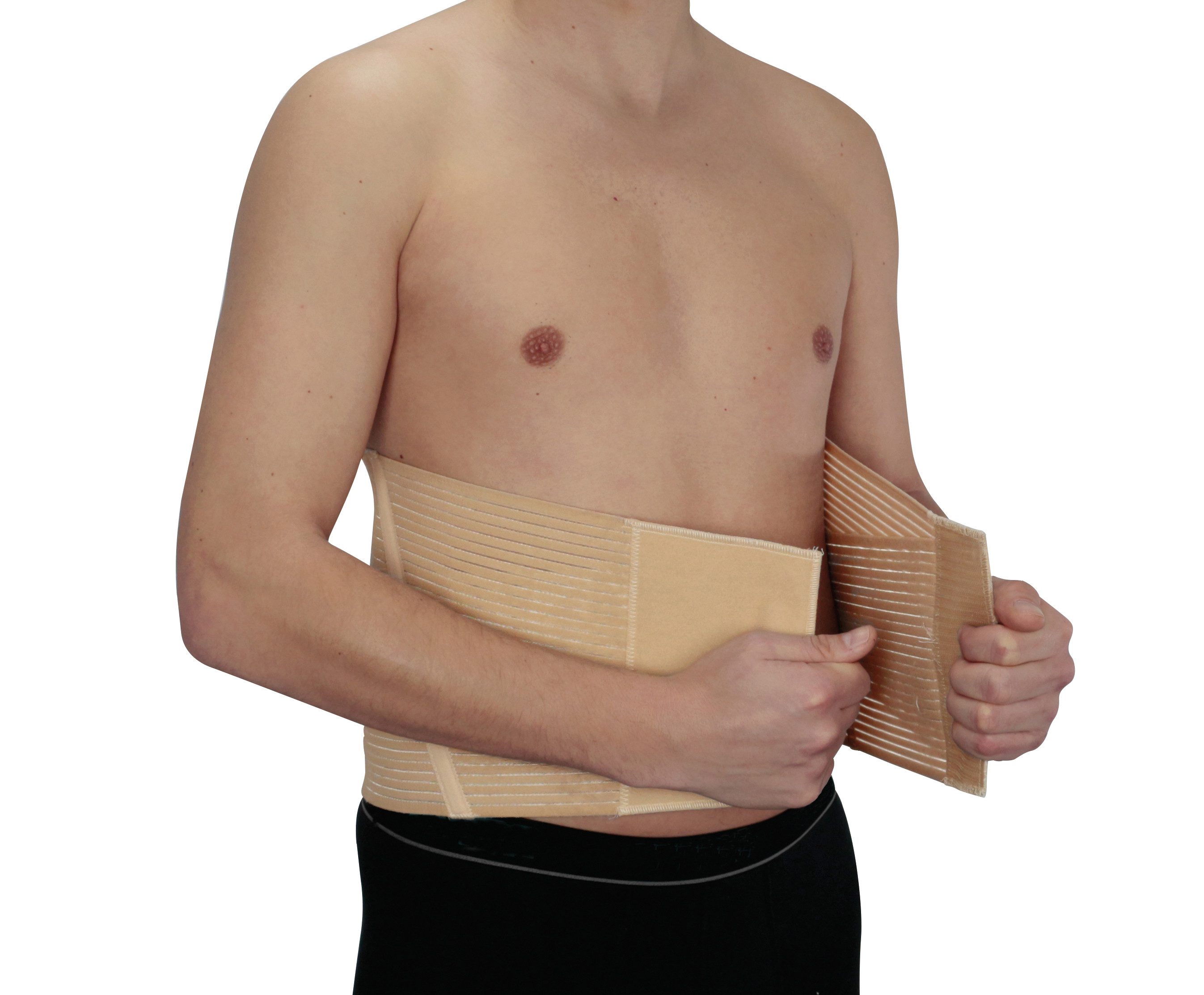 Hydas Bauch- und Rückenstützgürtel mit Stützkreuz zur Unterstützung der Körperhaltung und optimalen Sitz, bei Bandscheiben-, Ischiasbeschwerden, unterstützt bei Muskelschwäche