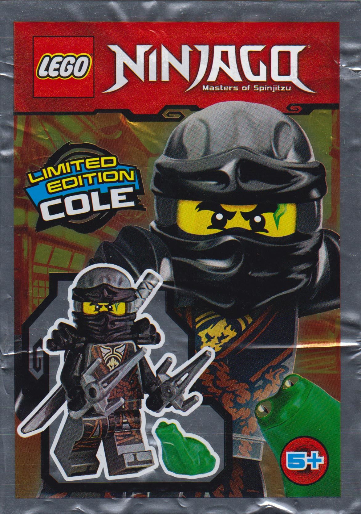 Blue Ocean Sammelkarte Blue Ocean - LEGO Ninjago - Sammelfigur Cole