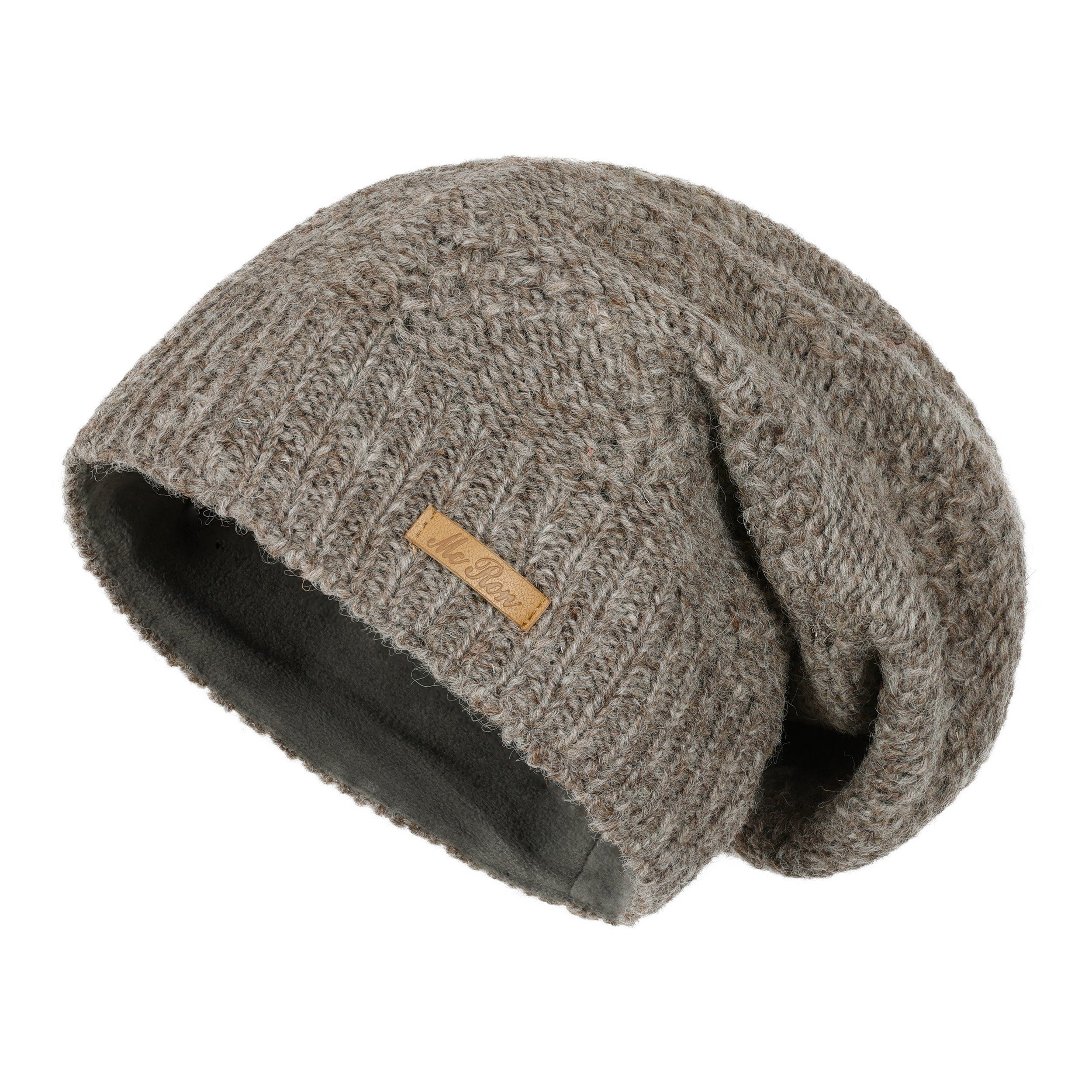 McRon Beanie Wollmütze Modell Lina gefüttert günstig online kaufen