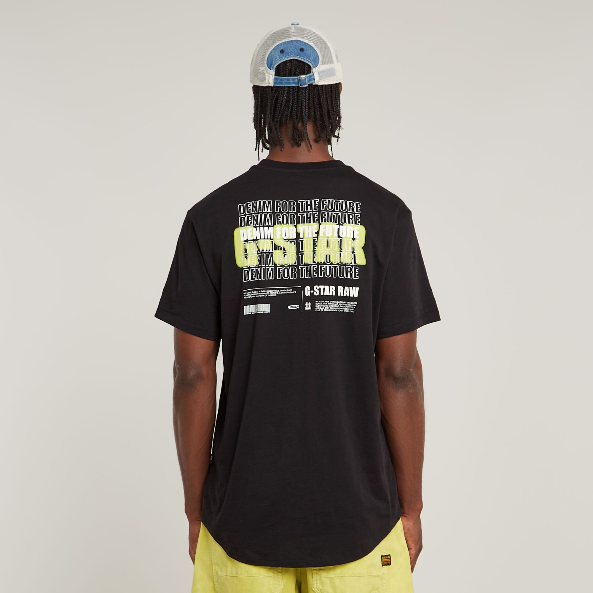 G-STAR T-Shirt Lash Back mit Rückenprint günstig online kaufen
