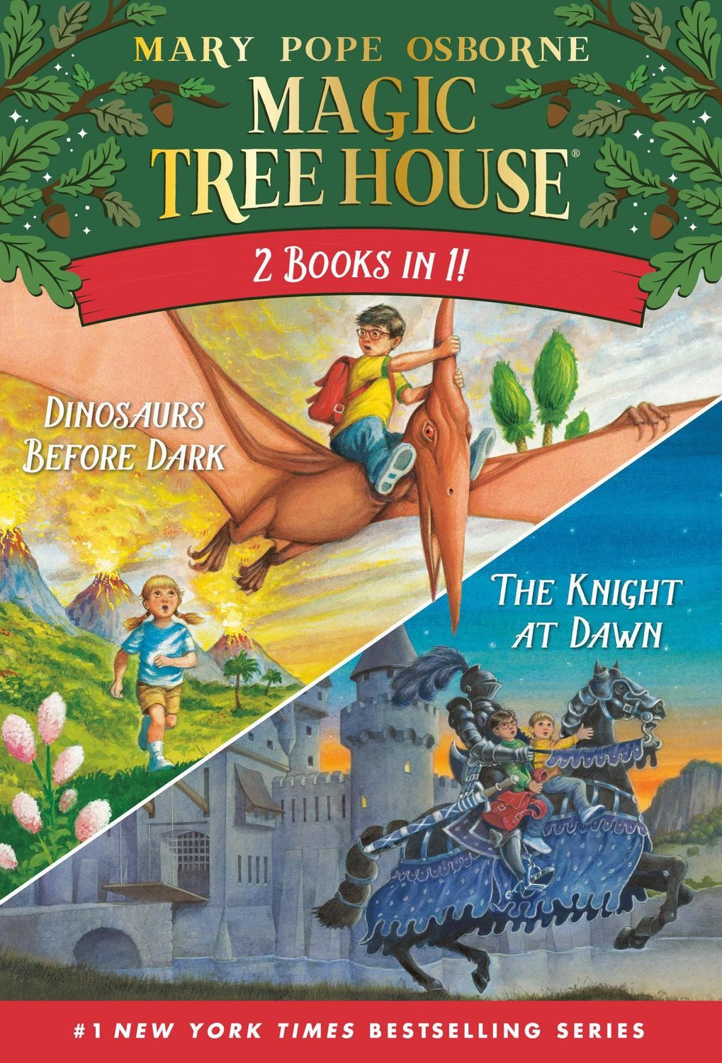 Magic Tree House 2-in-1 Bindup: Dinosaurs Before Dark / The Knight at / Mary Pope Osborne, Daw