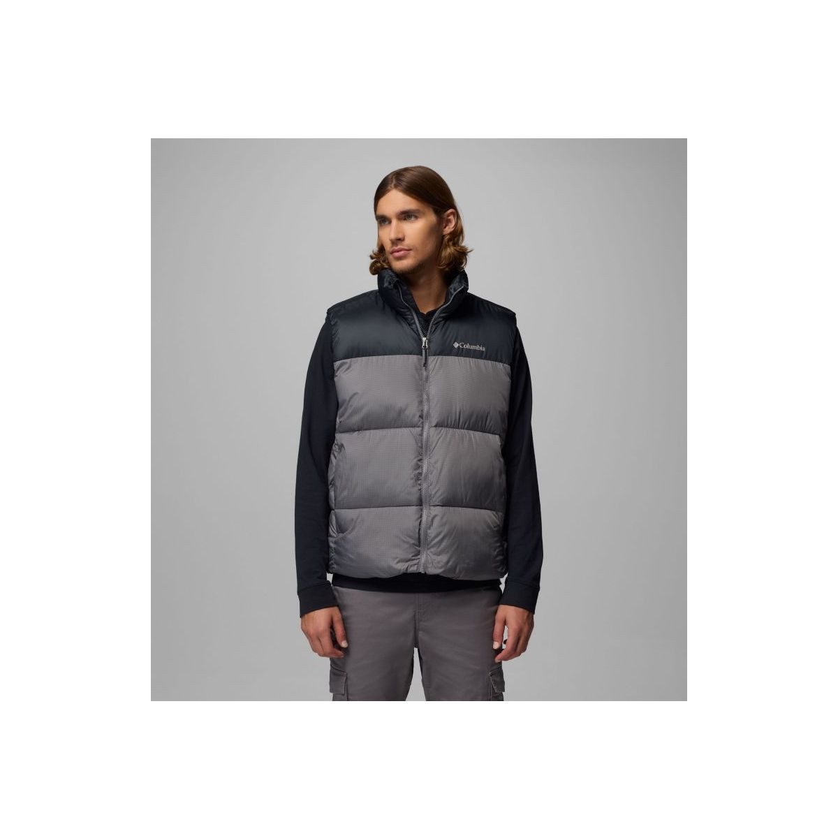 Columbia Funktionsweste Puffect III Vest Hochwertige, wasserabweisende Herren-Weste mit recycelter Isolierung