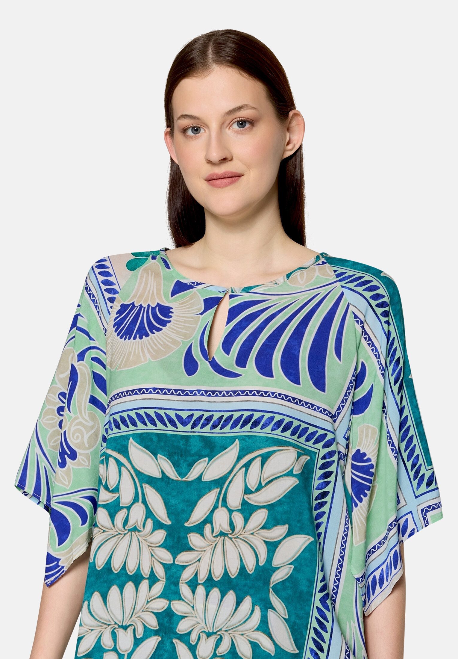 Cartoon Schlupfbluse Damen mit Muster