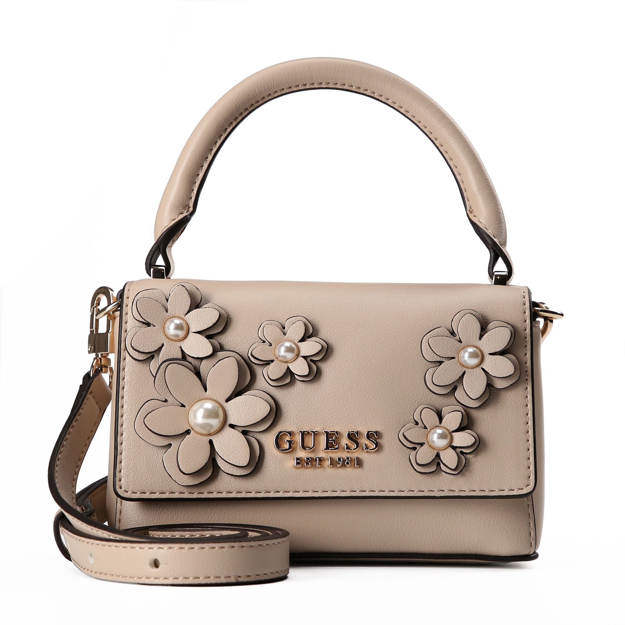 Guess Henkeltasche Zaria, Polyurethan günstig online kaufen