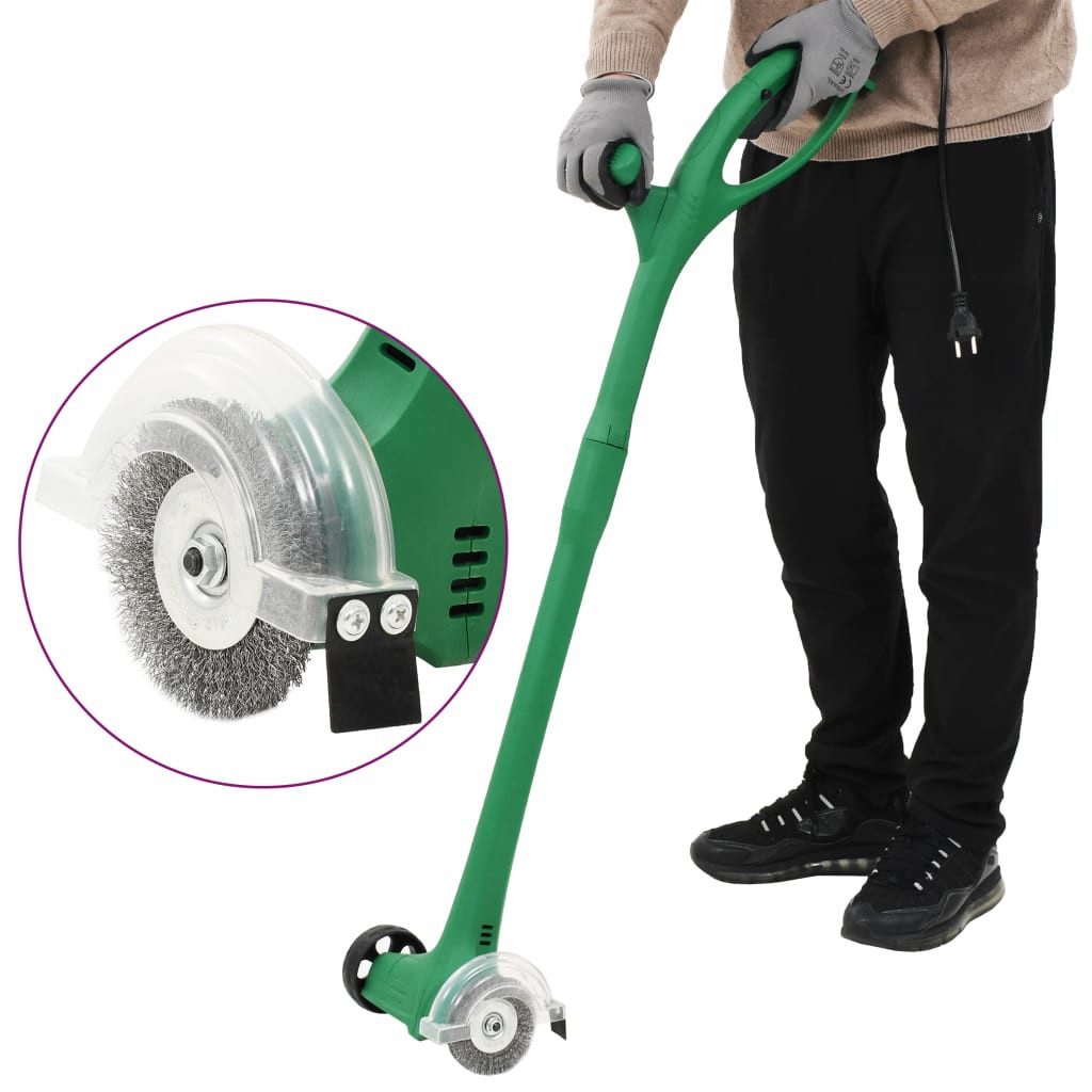 vidaXL Unkrautstecher Elektrischer Unkrautentferner 140 W Grün Netzstrom Kabel