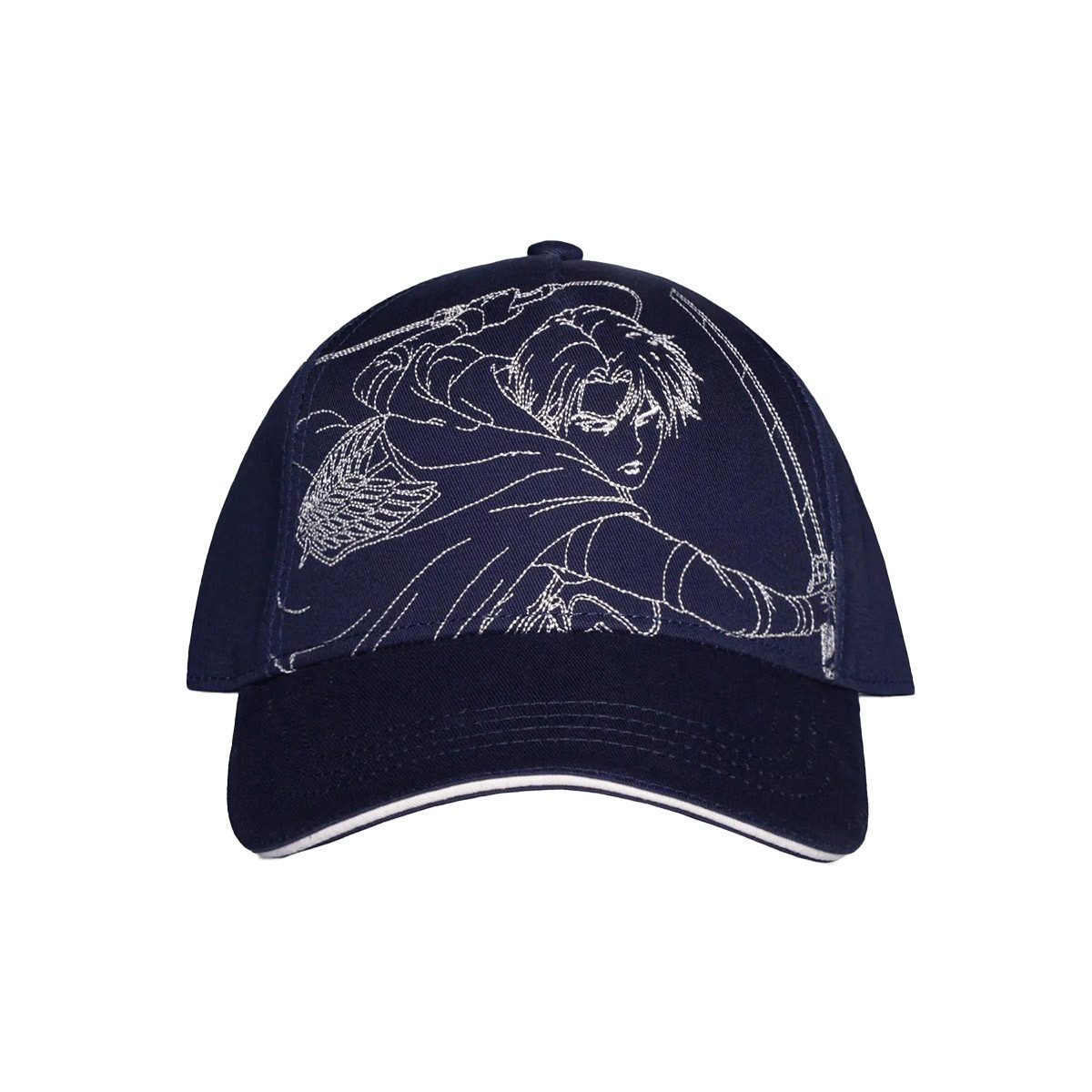 Attack on Titan Baseball Cap Outlined Levi Ackermann