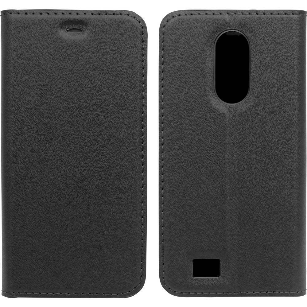 Emporia Book Cover Handyhülle Für SMART.5 Mini – Lederoptik Mit Kartenfächern, Schwarz, Stoßsicher