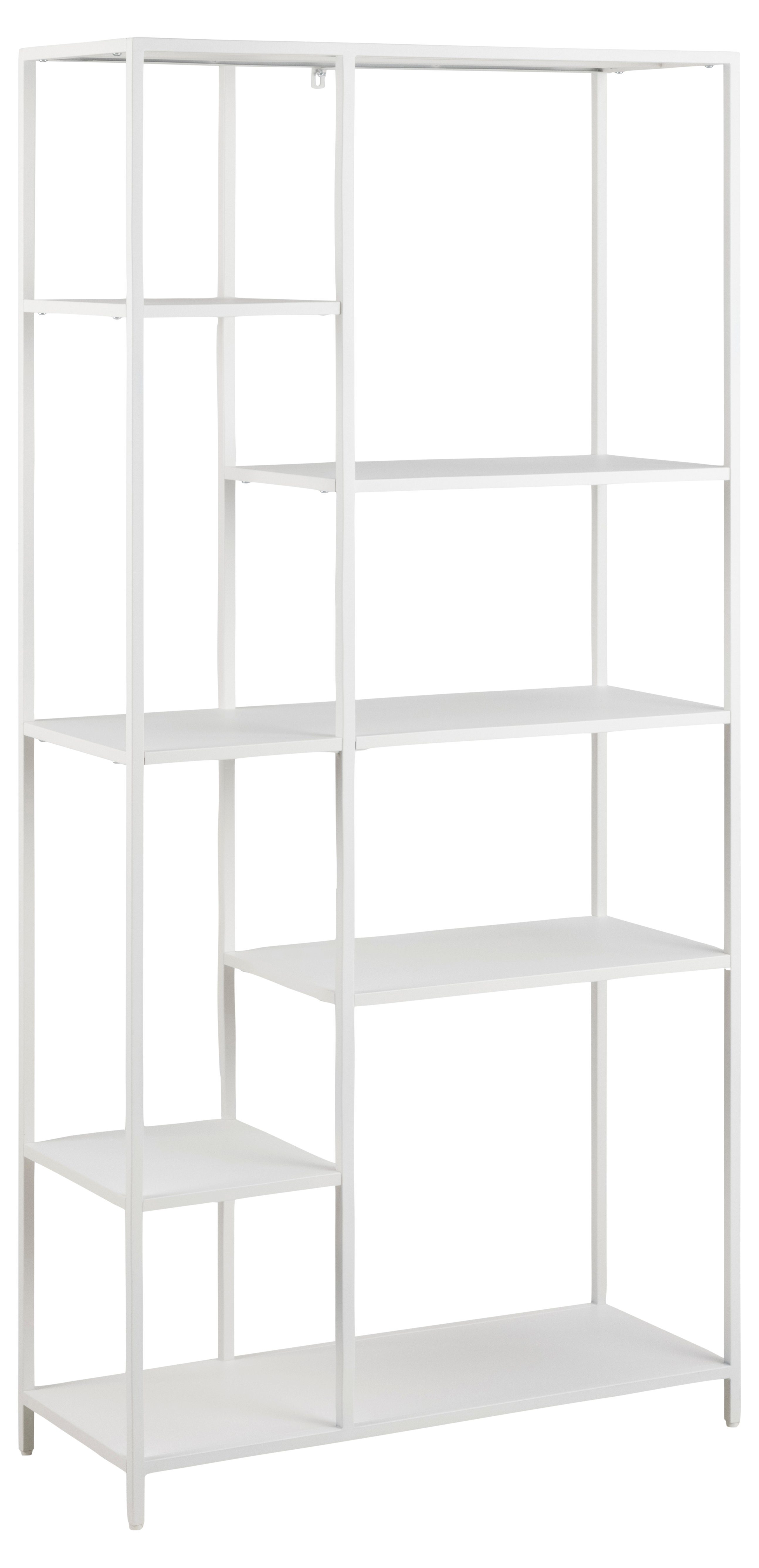 ebuy24 Regal »Newcastle Bücherregal mit 6 Regalen weiß.« online kaufen |  OTTO