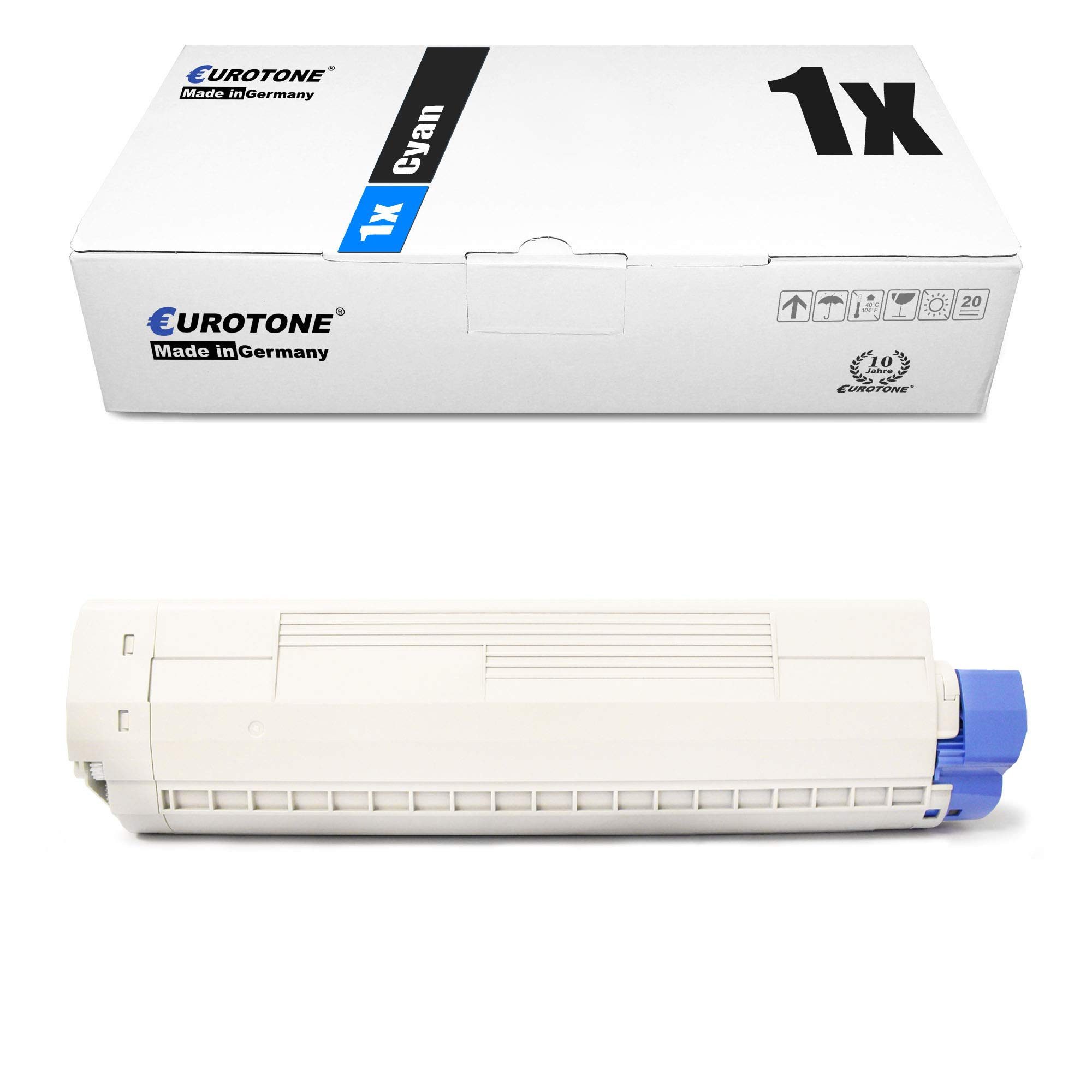 Eurotone Tonerkartusche 1x Müller Printware Toner für Oki C 822 CDTN DN N ersetzt 44844615…, (Einzelpack, 1-St), Kompatibel, sofort einsatzbereit