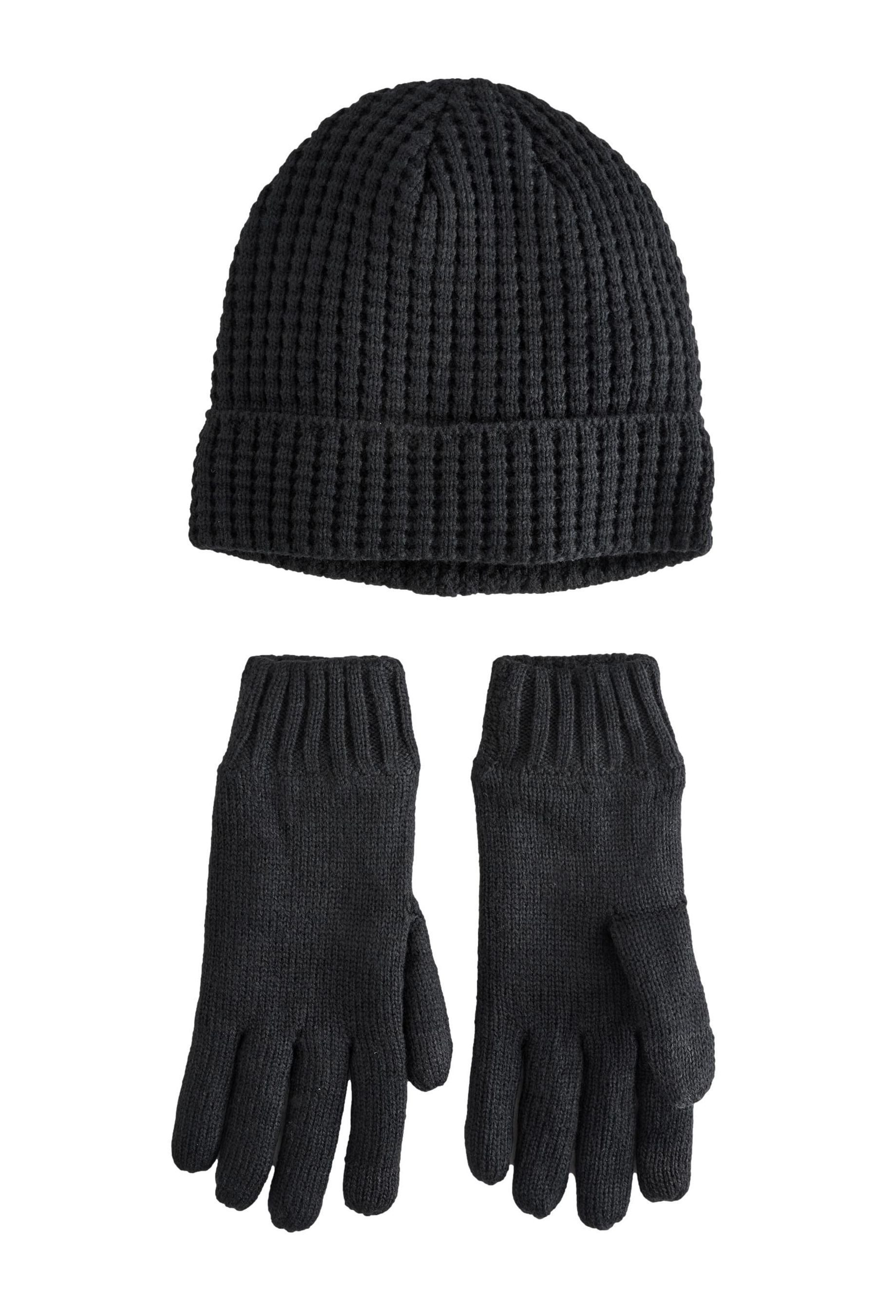 Beanie Thinsulate Mütze und Handschuhe im Set