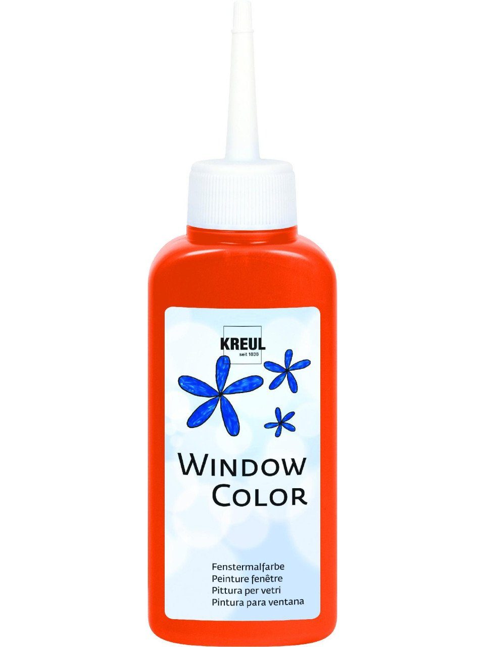 Kreul Bastelfarbe Kreul Window Color orange 80 ml