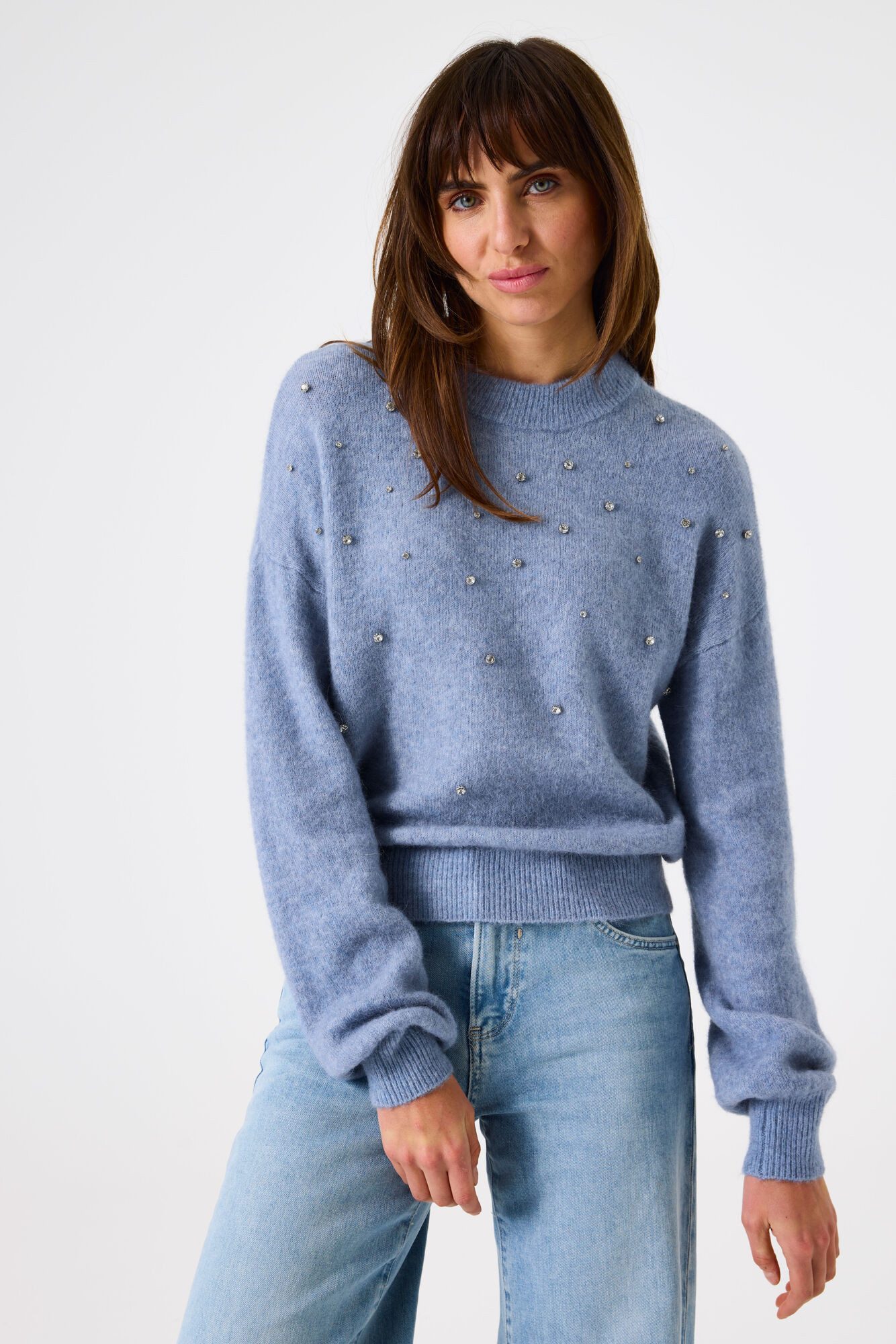 Garcia Rundhalspullover ladies pullover