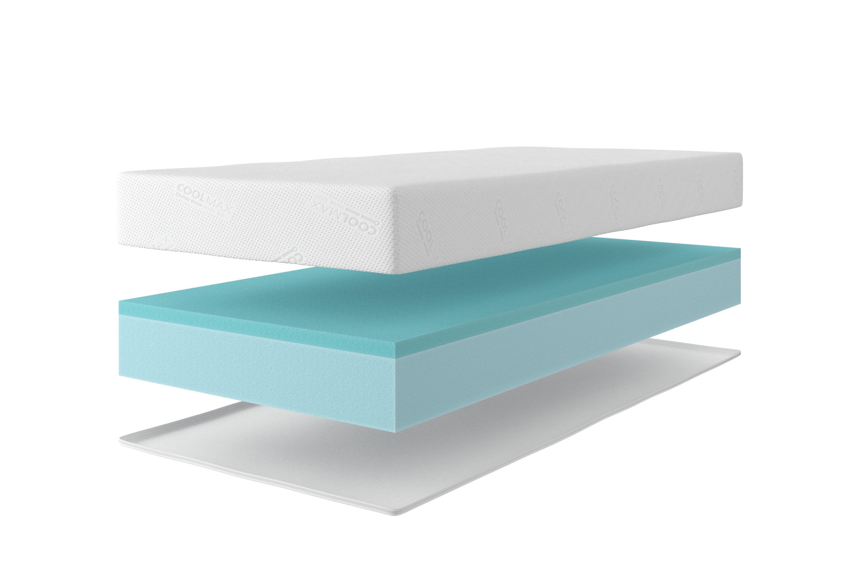 Gelschaummatratze Kniven, Matratze 90x200 cm, 140x200 cm & weitere Größen, OTTO home, 17 cm hoch, Matratze H2-H4, ergonomisch, allergiker geeignet (Hausstauballergiker)