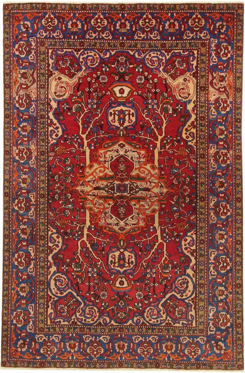 Trading, rechteckig, / Höhe: Nain Antik Perserteppich, 143x218 Orientteppich Handgeknüpfter mm Orientteppich 8 Isfahan