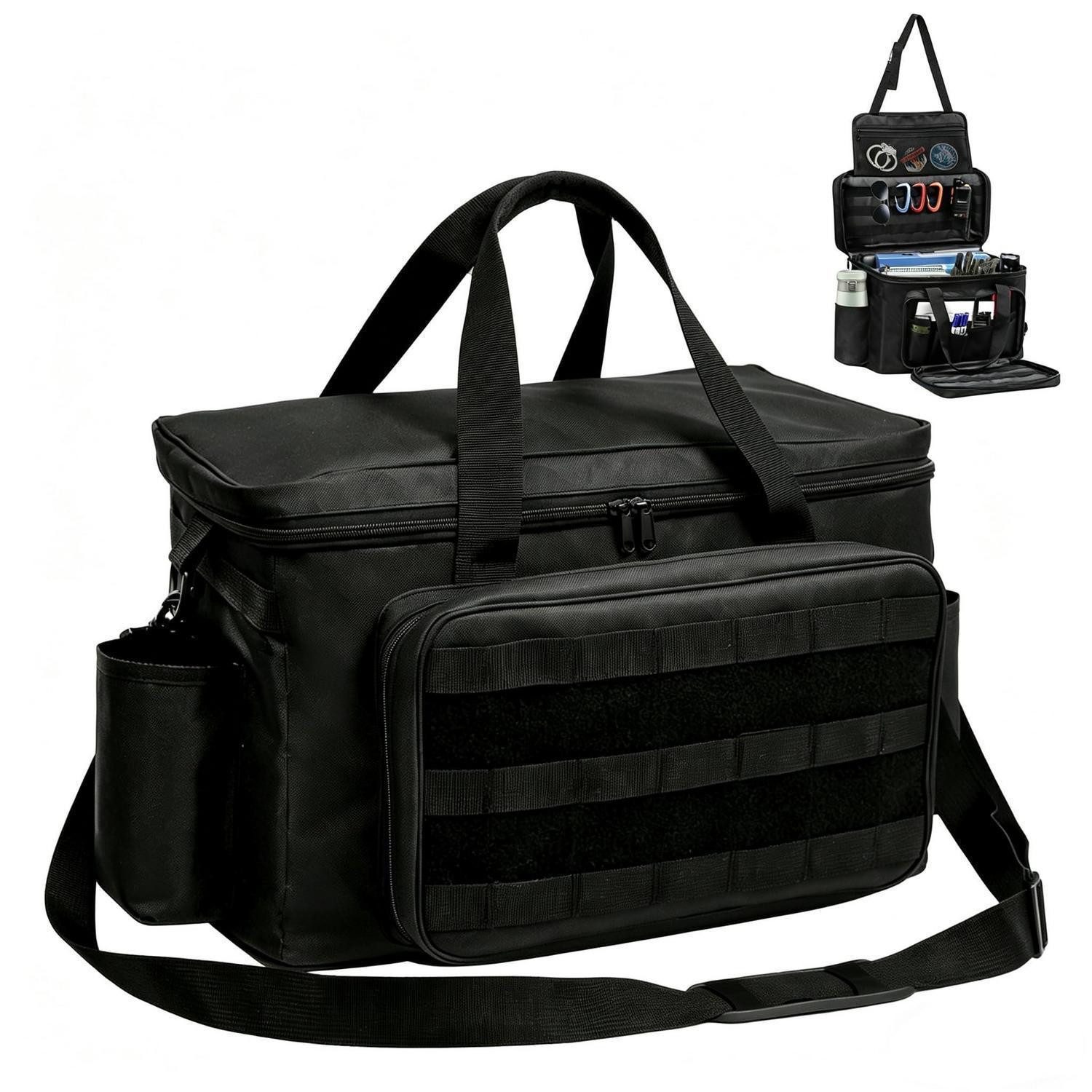 LuxusKollektion Werkzeugtasche Taktische Tasche Auto Organizer mit Fach & Getränkehalter
