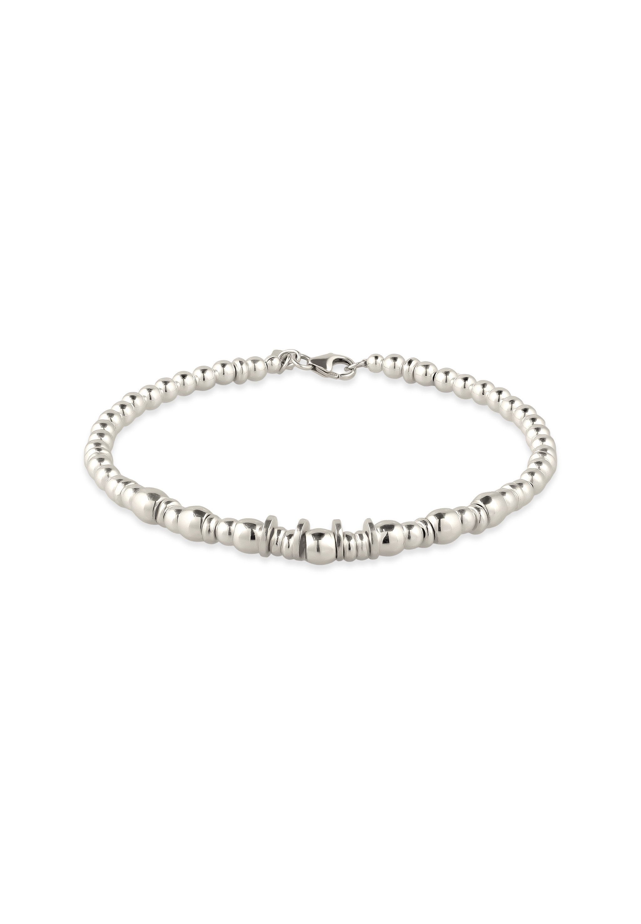 Kuzzoi Silberarmband Beads Kugeln 925 Sterling Silber