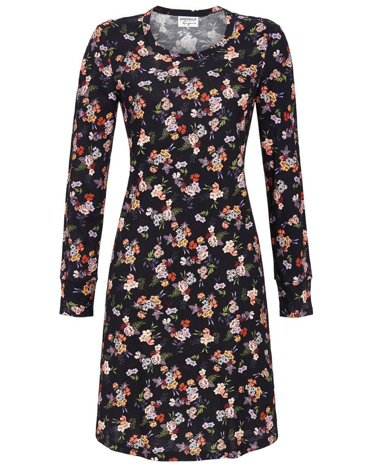Ringella Nachthemd RINGELLA Langarm Nachthemd 'Flowernight' 4561019 günstig online kaufen